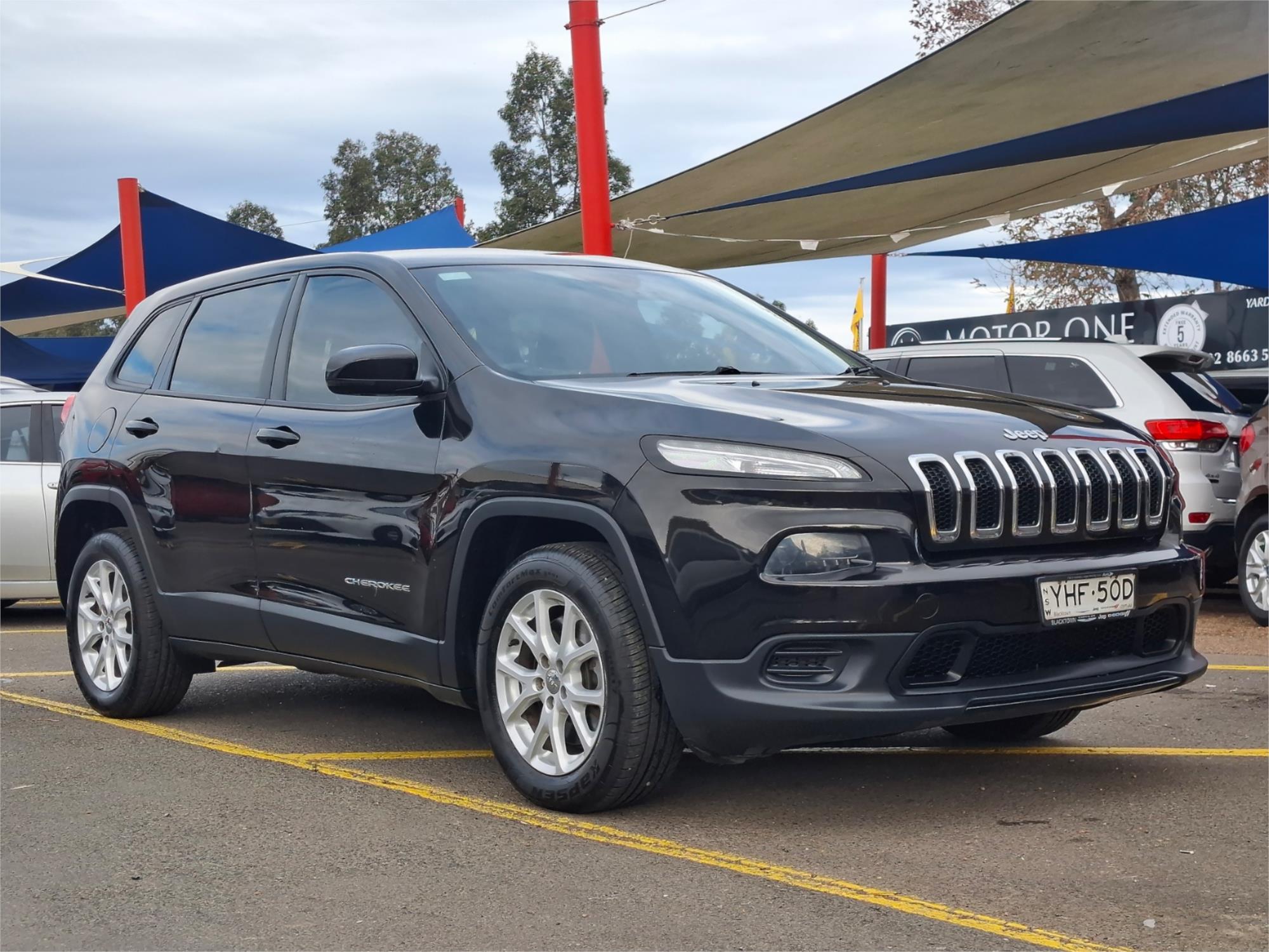 2016 JEEP CHEROKEE KL MY16 SPORT (4x2) 9 SP AUTOMATIC 4D WAGON