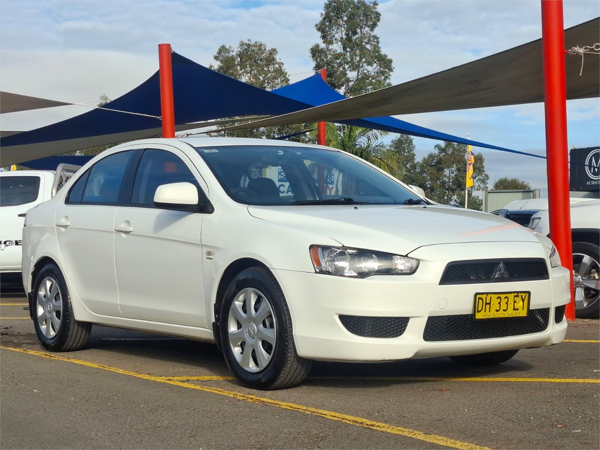 2011 MITSUBISHI LANCER CJ MY11 ES CVT AUTO 6 SP SEQUENTIAL 4D SEDAN