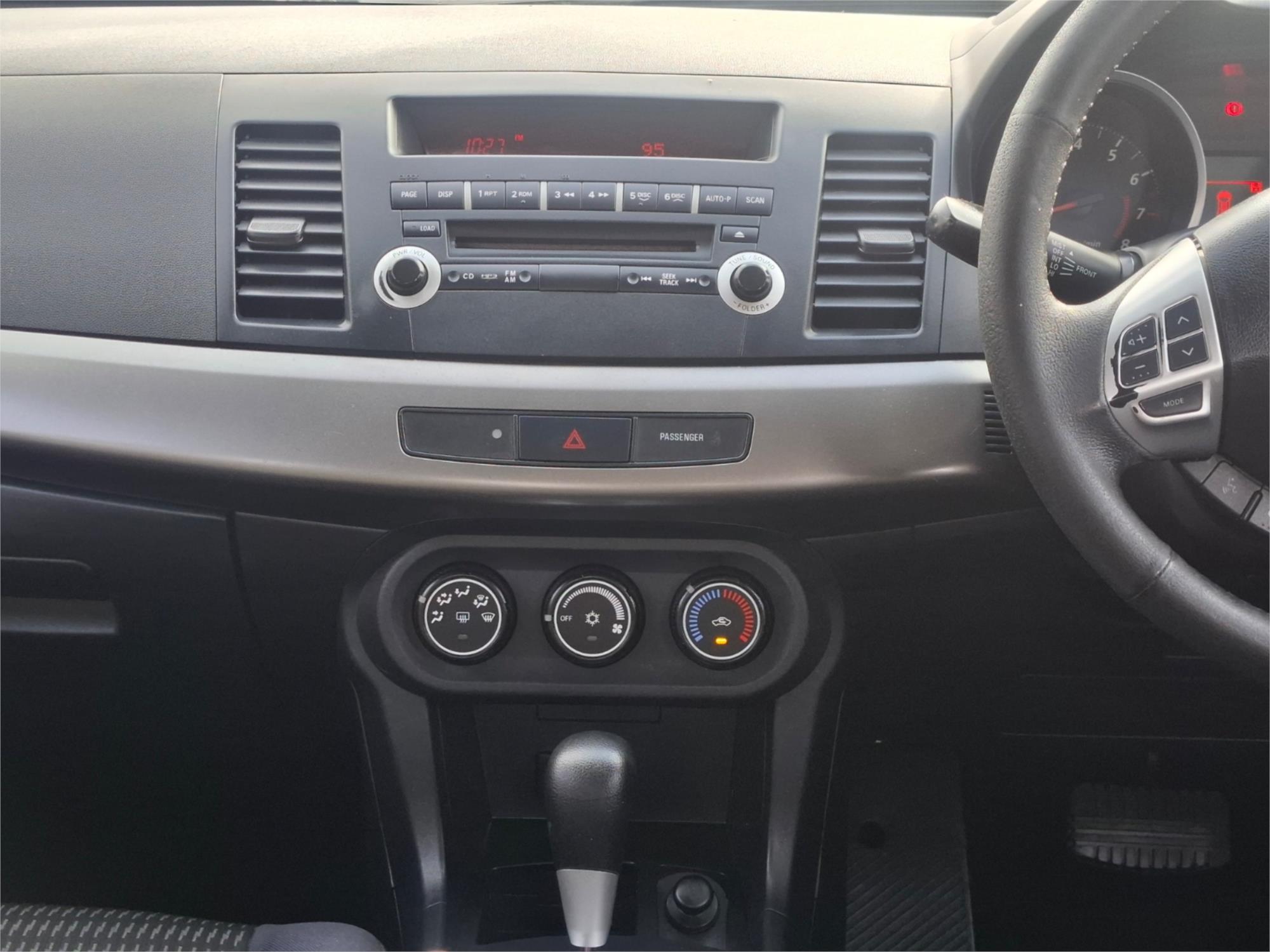 2011 MITSUBISHI LANCER CJ MY11 ES CVT AUTO 6 SP SEQUENTIAL 4D SEDAN