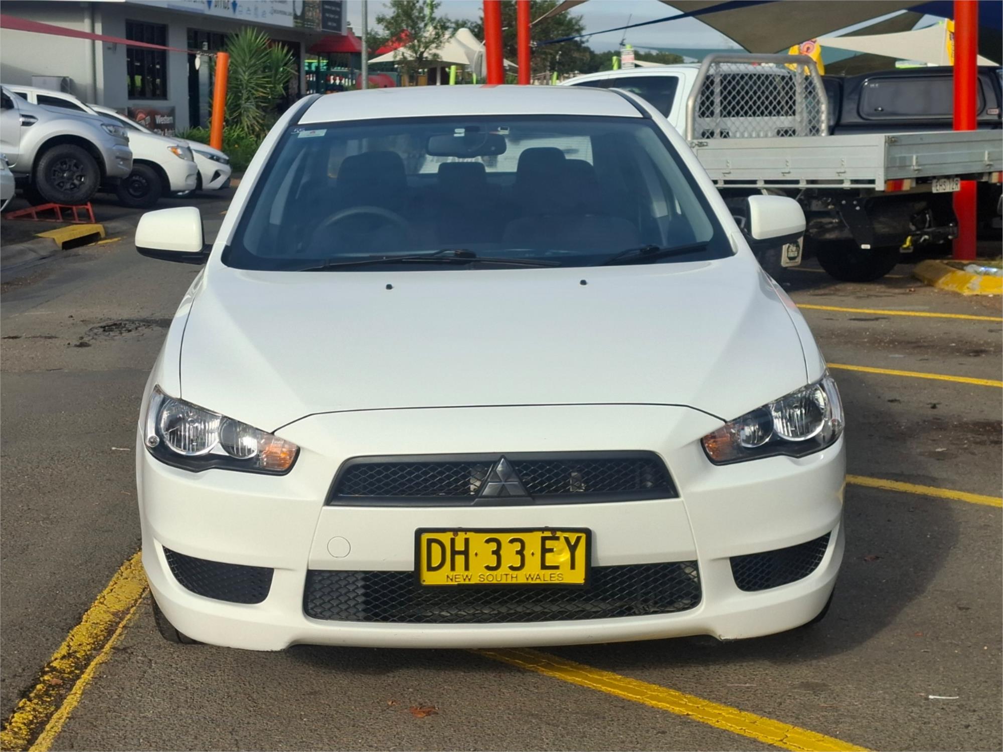 2011 MITSUBISHI LANCER CJ MY11 ES CVT AUTO 6 SP SEQUENTIAL 4D SEDAN
