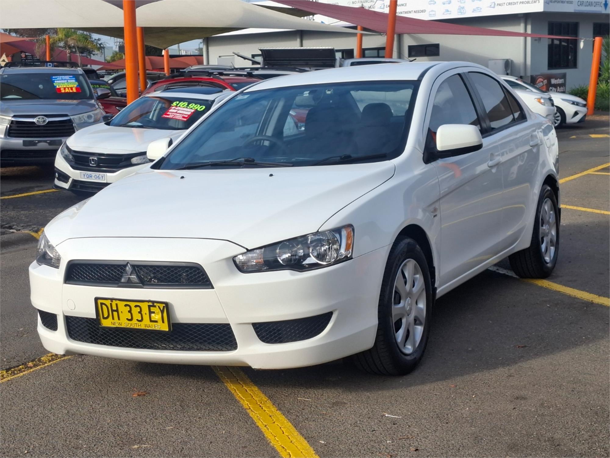 2011 MITSUBISHI LANCER CJ MY11 ES CVT AUTO 6 SP SEQUENTIAL 4D SEDAN