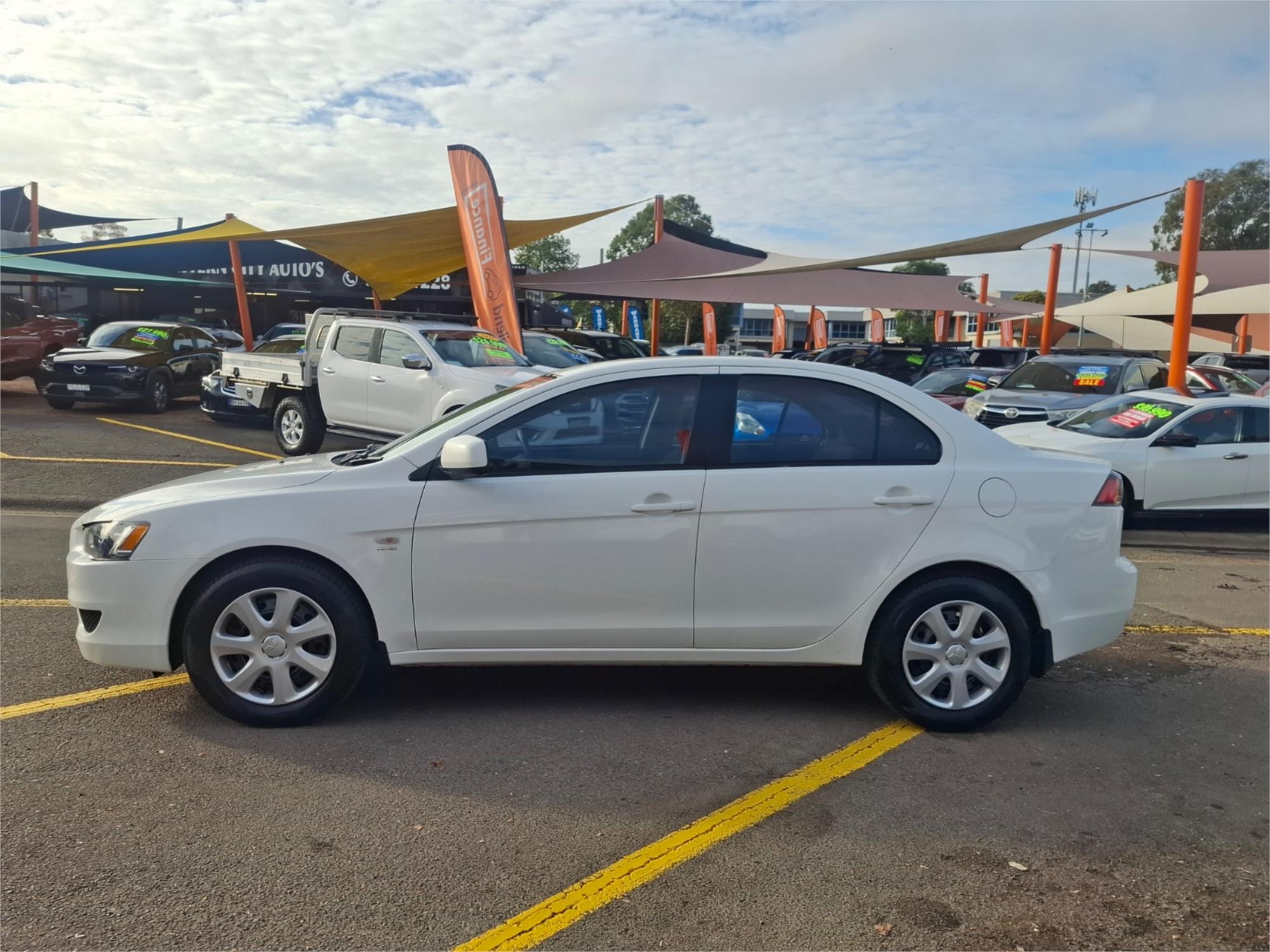 2011 MITSUBISHI LANCER CJ MY11 ES CVT AUTO 6 SP SEQUENTIAL 4D SEDAN