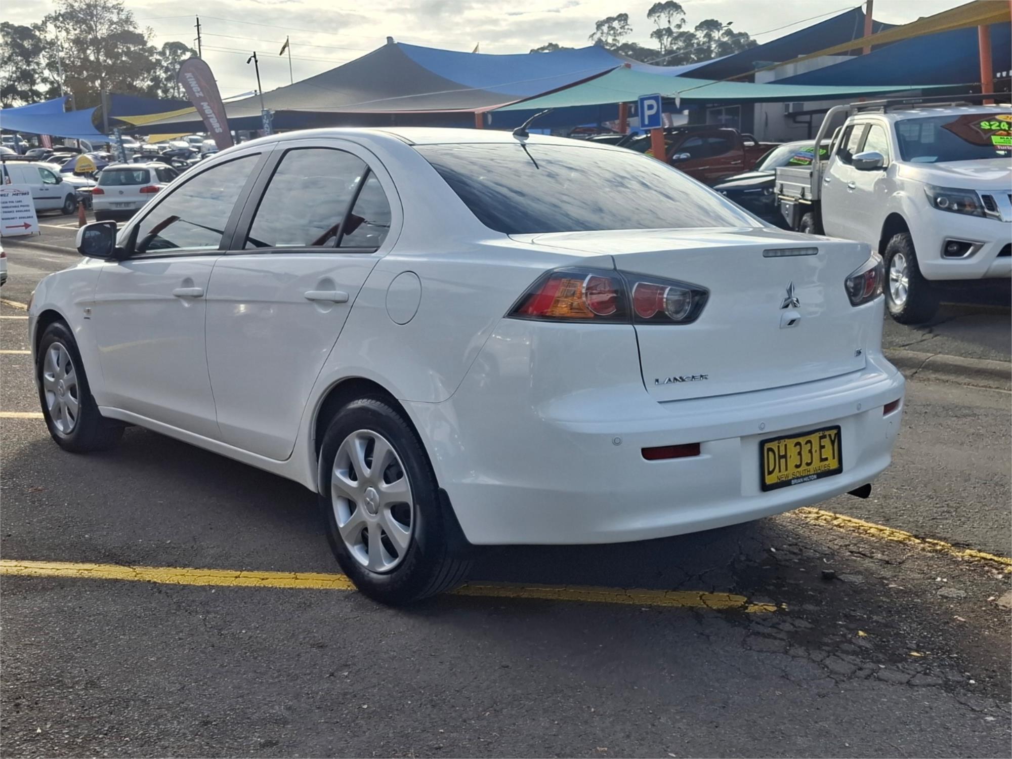 2011 MITSUBISHI LANCER CJ MY11 ES CVT AUTO 6 SP SEQUENTIAL 4D SEDAN