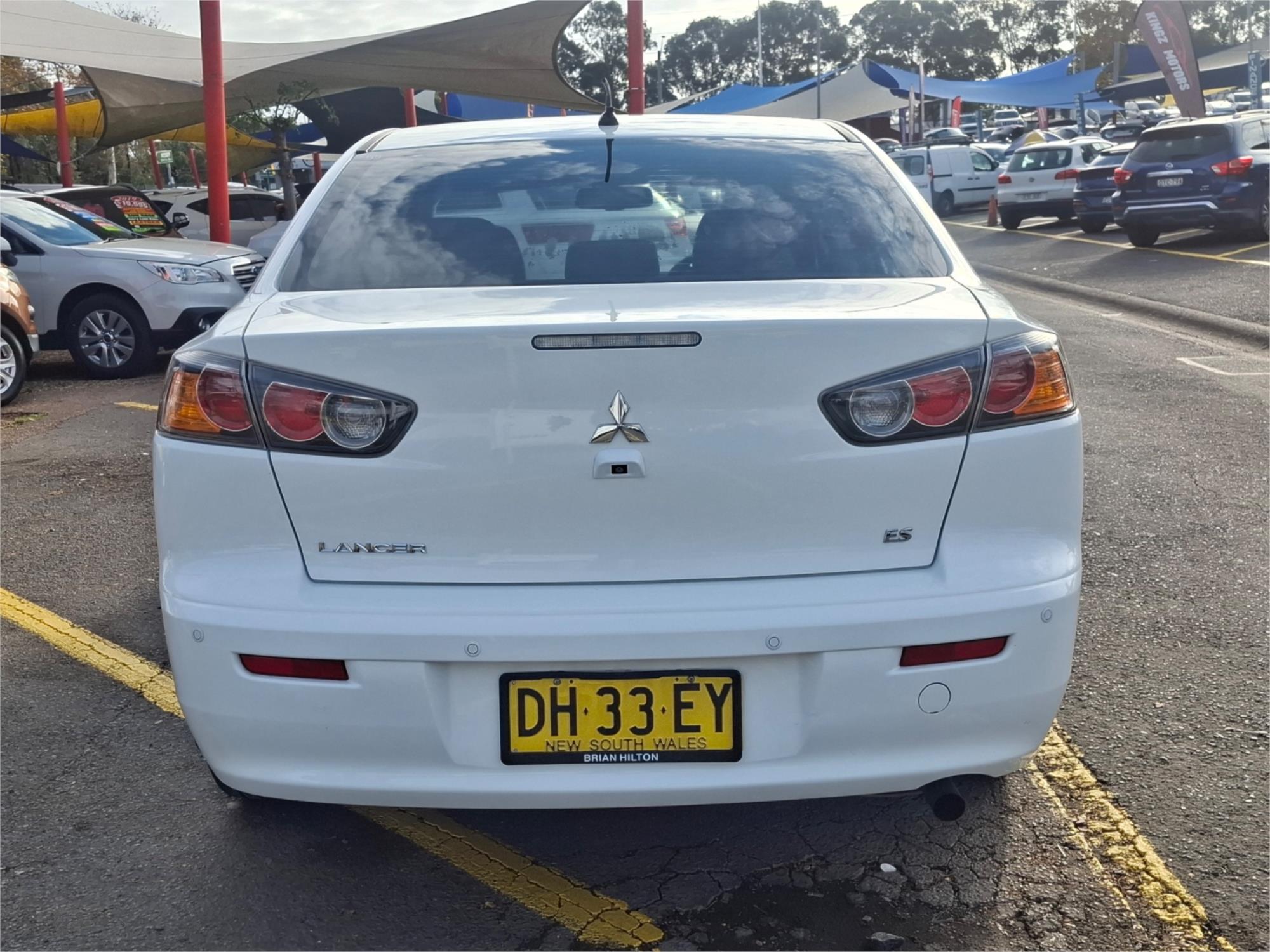 2011 MITSUBISHI LANCER CJ MY11 ES CVT AUTO 6 SP SEQUENTIAL 4D SEDAN