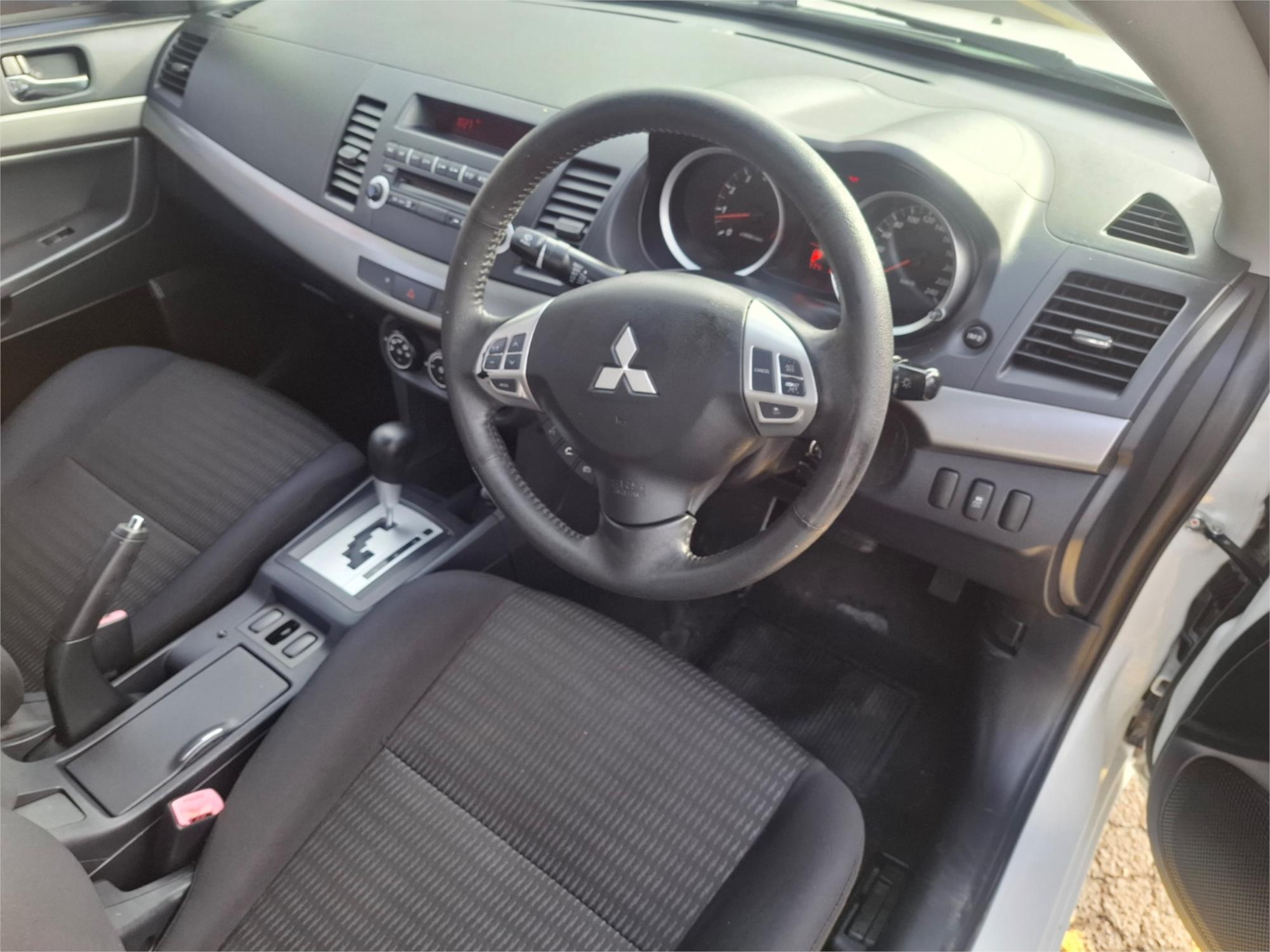 2011 MITSUBISHI LANCER CJ MY11 ES CVT AUTO 6 SP SEQUENTIAL 4D SEDAN