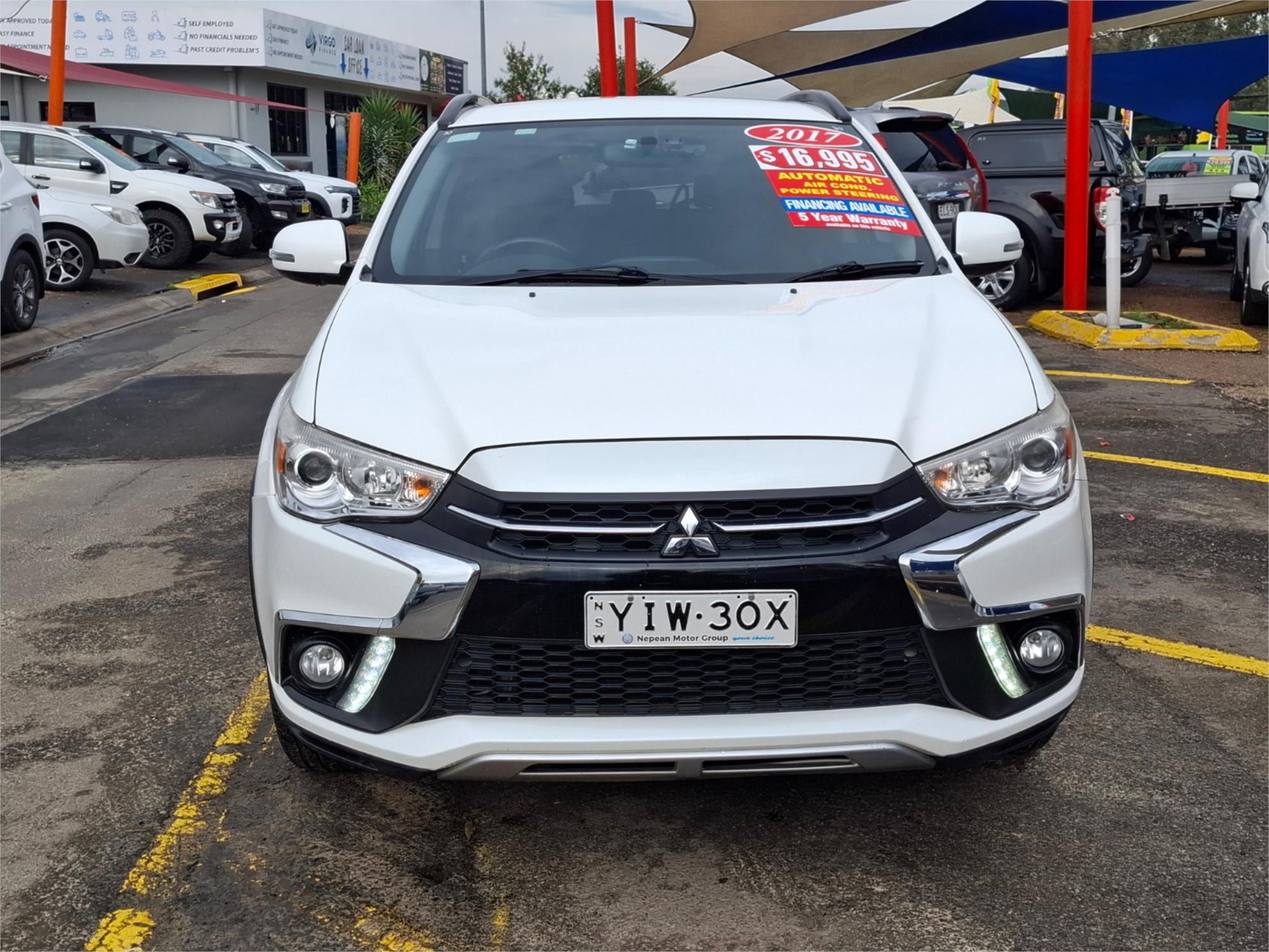 2017 MITSUBISHI ASX XC MY17 LS (2WD) CONTINUOUS VARIABLE 4D WAGON