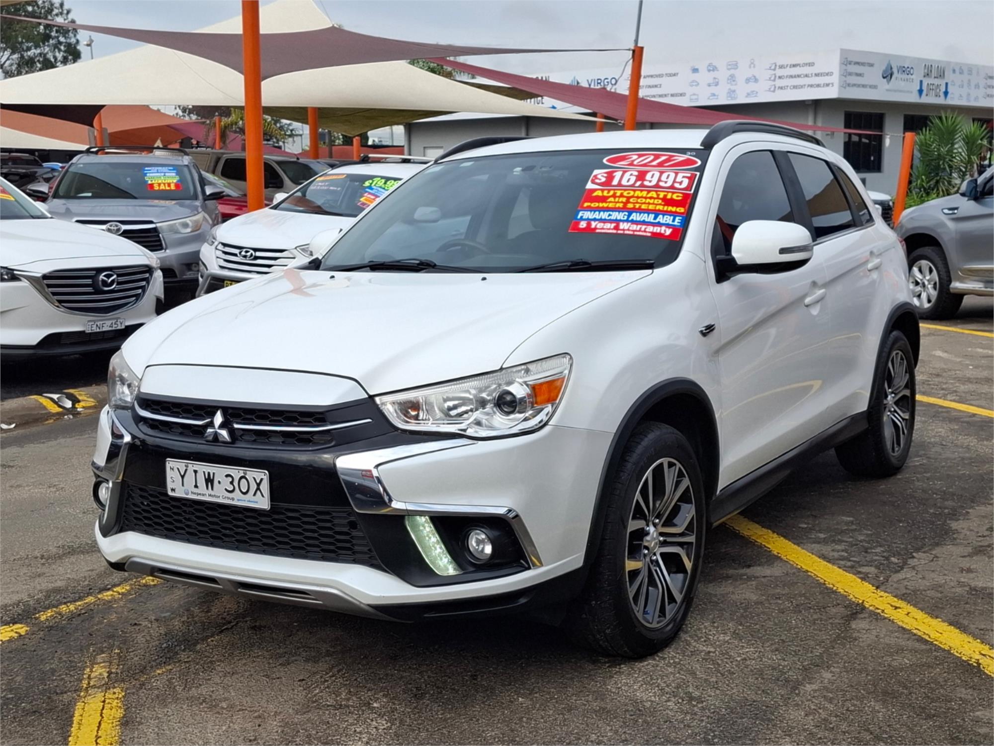 2017 MITSUBISHI ASX XC MY17 LS (2WD) CONTINUOUS VARIABLE 4D WAGON