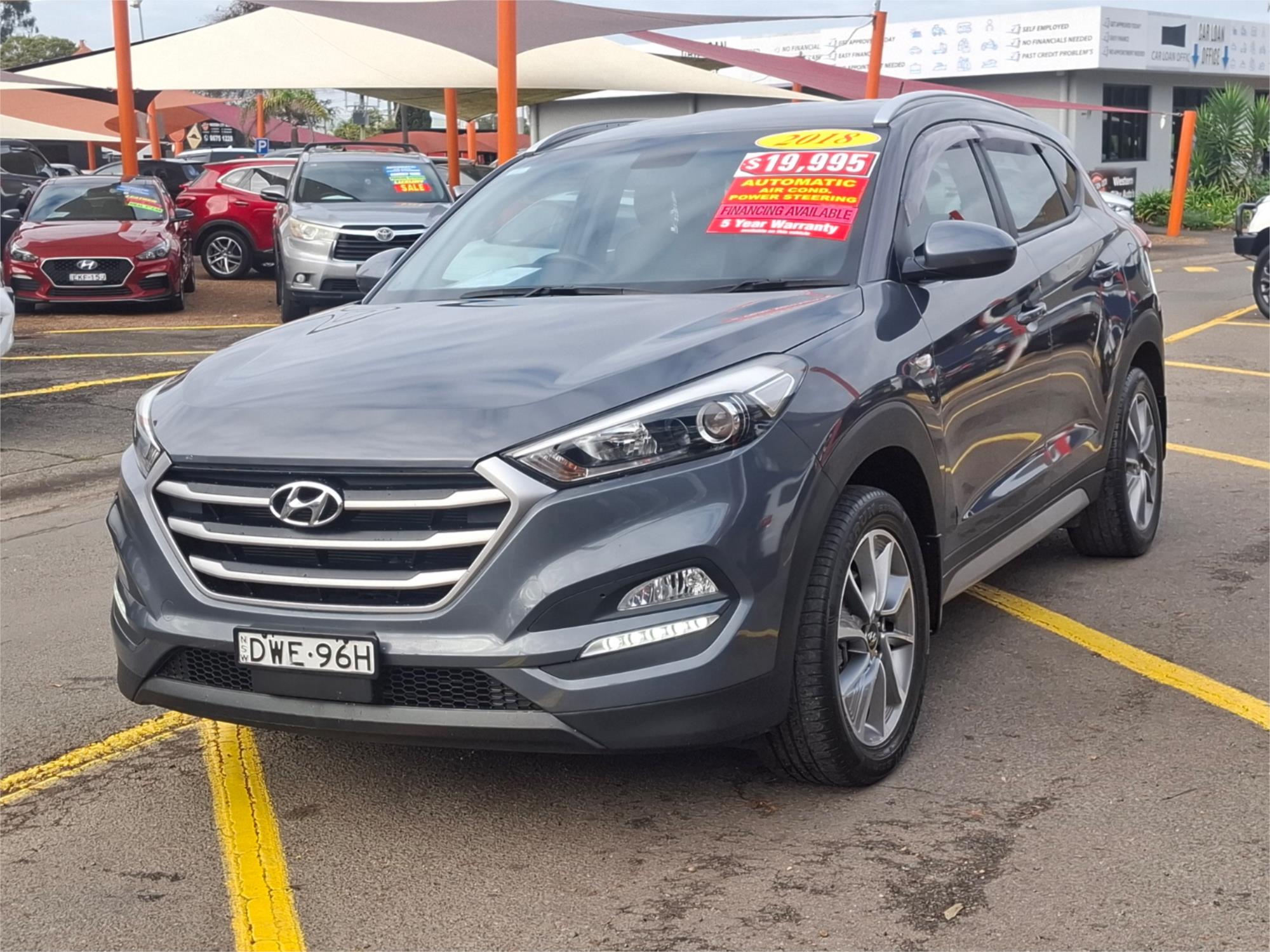2018 HYUNDAI TUCSON TL MY18 ACTIVE X (FWD) 6 SP AUTOMATIC 4D WAGON