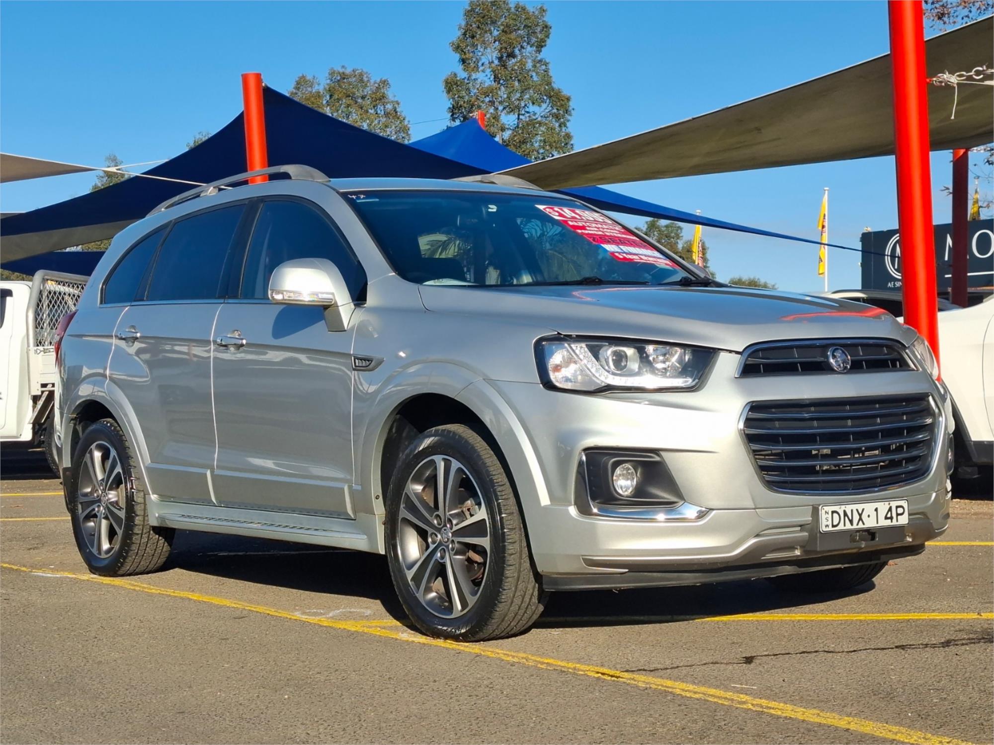 2017 HOLDEN CAPTIVA CG MY18 7 LTZ (AWD) 6 SP AUTOMATIC 4D WAGON