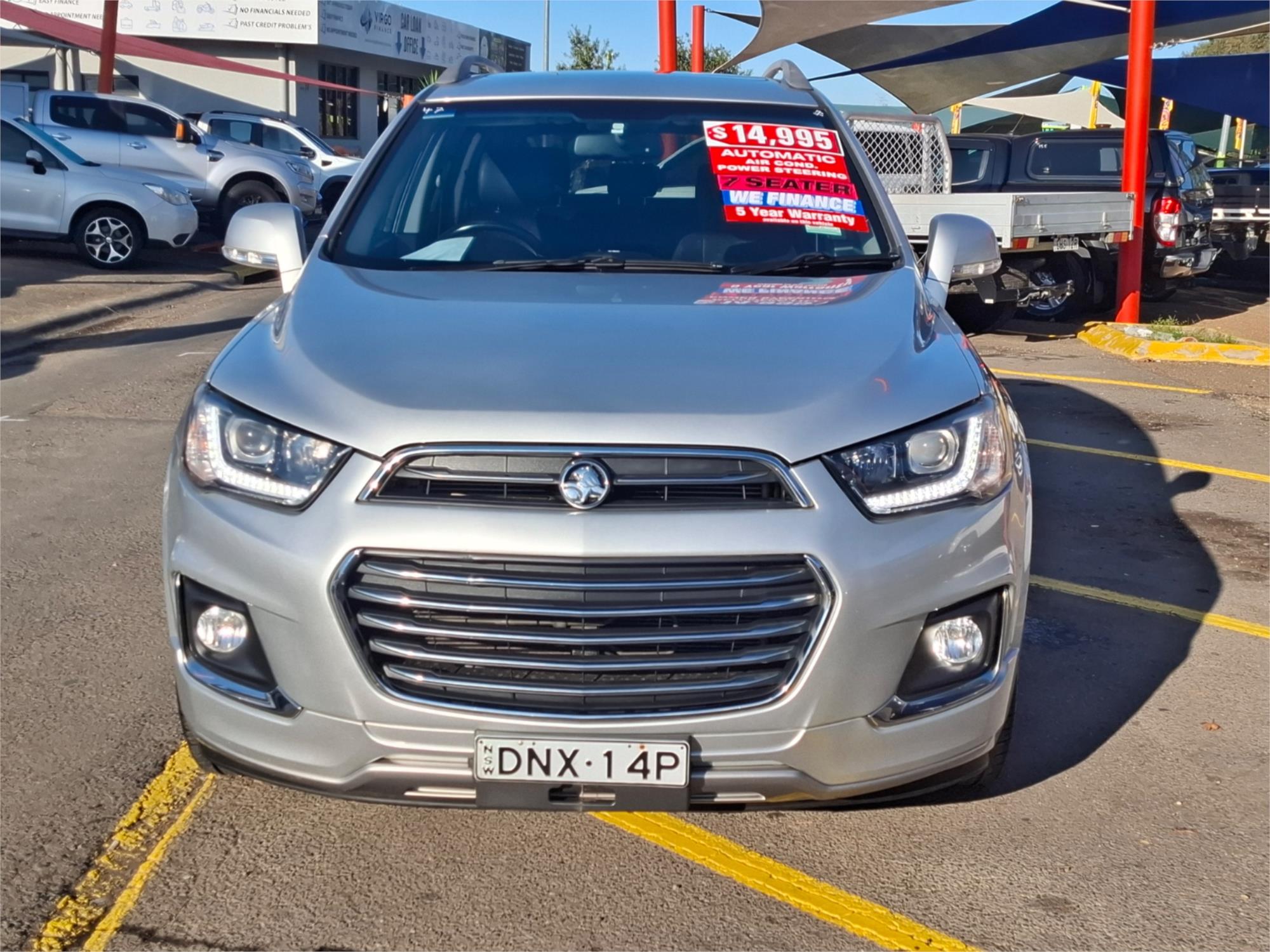 2017 HOLDEN CAPTIVA CG MY18 7 LTZ (AWD) 6 SP AUTOMATIC 4D WAGON