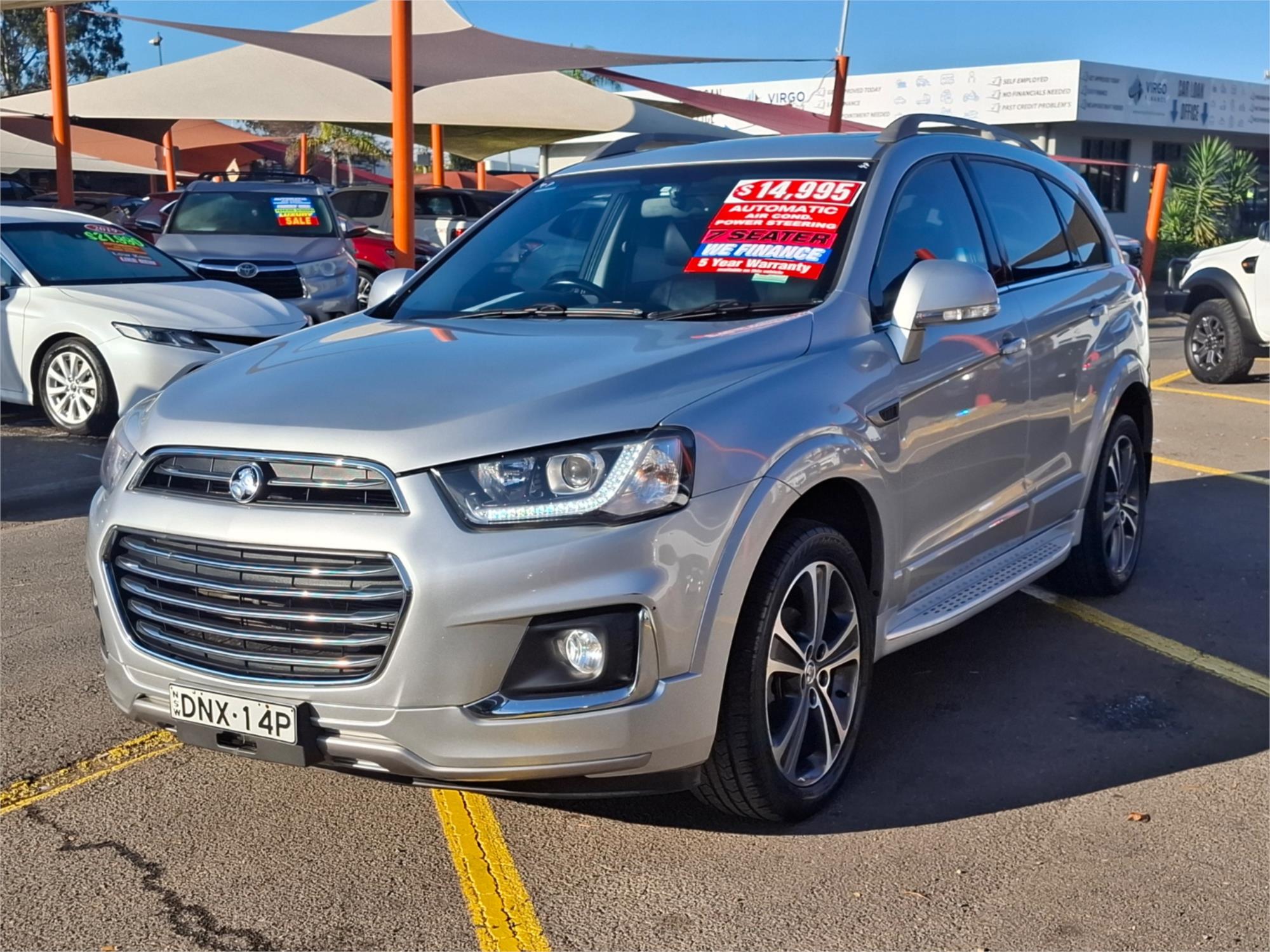 2017 HOLDEN CAPTIVA CG MY18 7 LTZ (AWD) 6 SP AUTOMATIC 4D WAGON