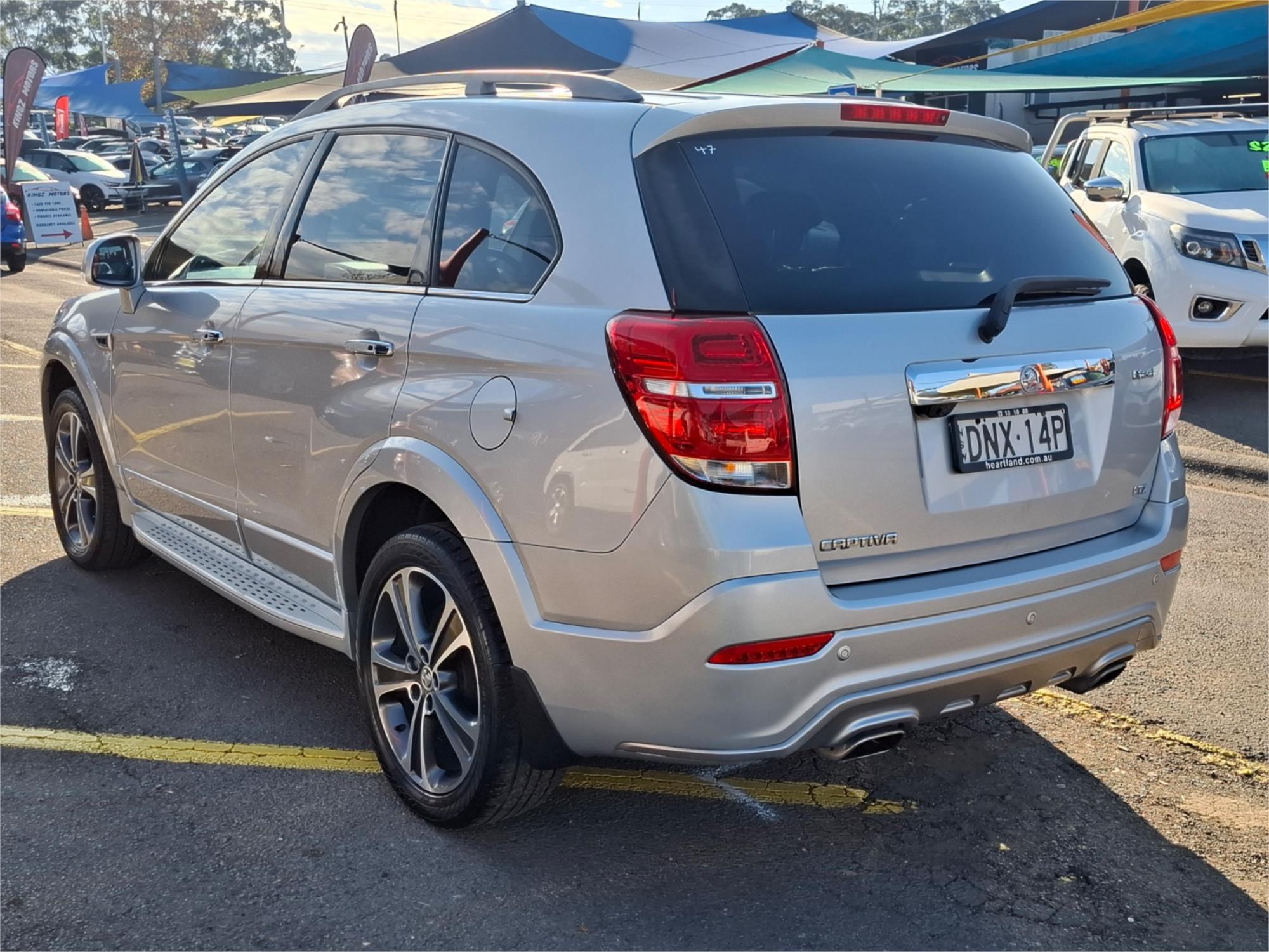 2017 HOLDEN CAPTIVA CG MY18 7 LTZ (AWD) 6 SP AUTOMATIC 4D WAGON