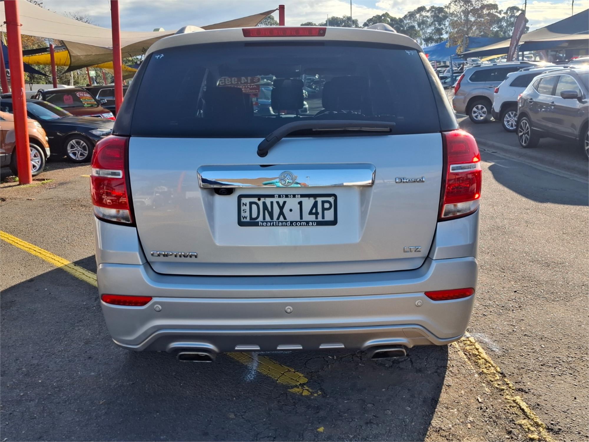 2017 HOLDEN CAPTIVA CG MY18 7 LTZ (AWD) 6 SP AUTOMATIC 4D WAGON