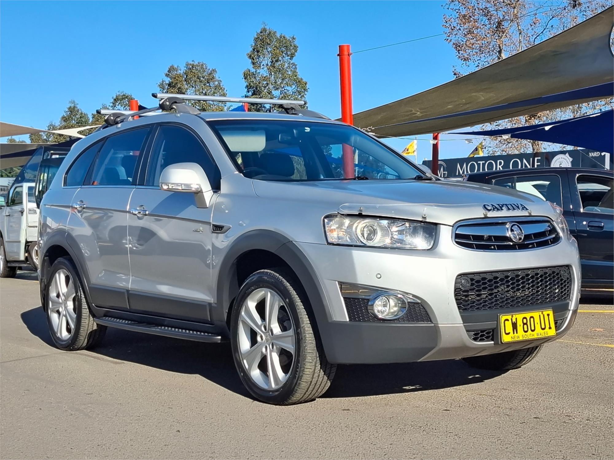 2013 HOLDEN CAPTIVA CG MY12 7 LX (4x4) 6 SP AUTOMATIC 4D WAGON