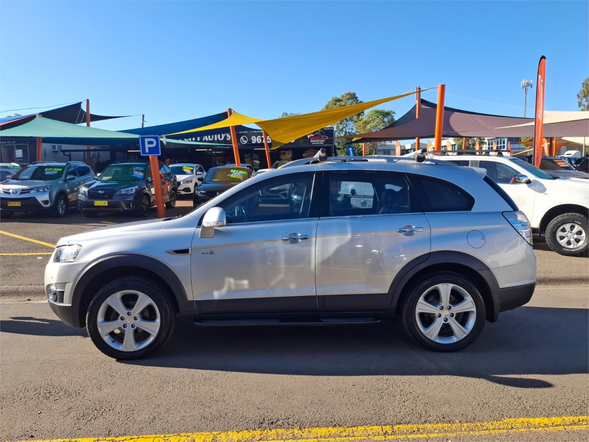 2013 HOLDEN CAPTIVA CG MY12 7 LX (4x4) 6 SP AUTOMATIC 4D WAGON