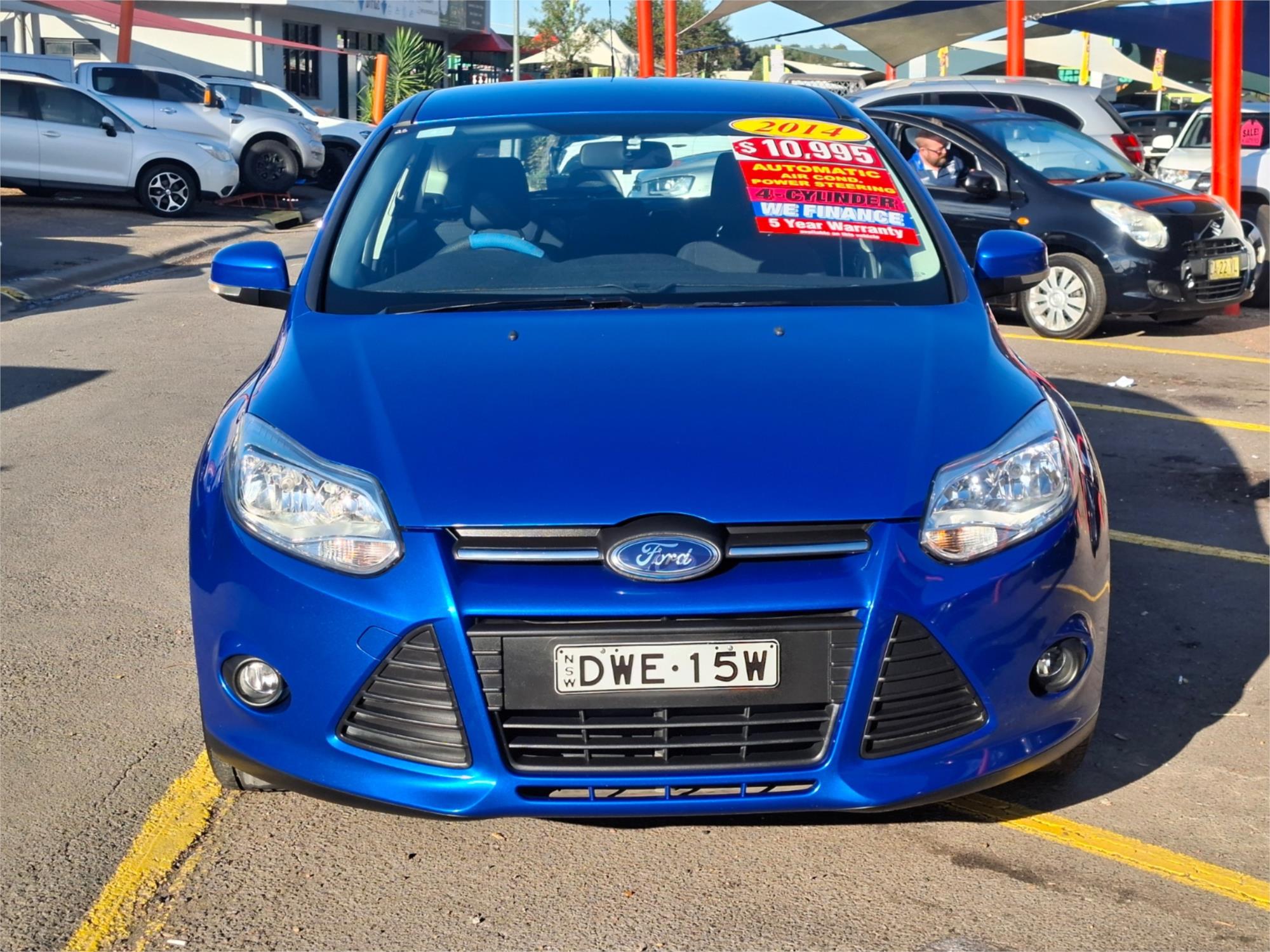 2014 FORD FOCUS LW MK2 MY14 TREND 6 SP AUTOMATIC 5D HATCHBACK