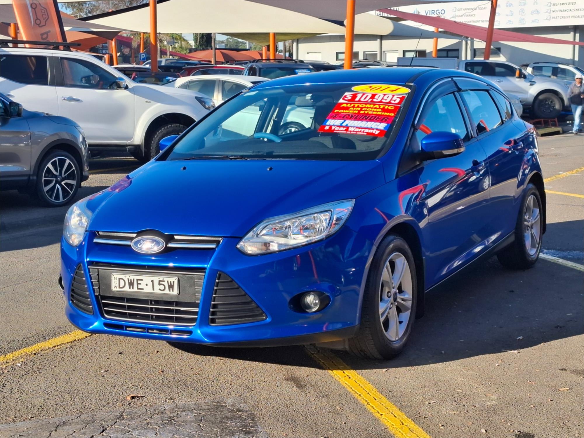 2014 FORD FOCUS LW MK2 MY14 TREND 6 SP AUTOMATIC 5D HATCHBACK