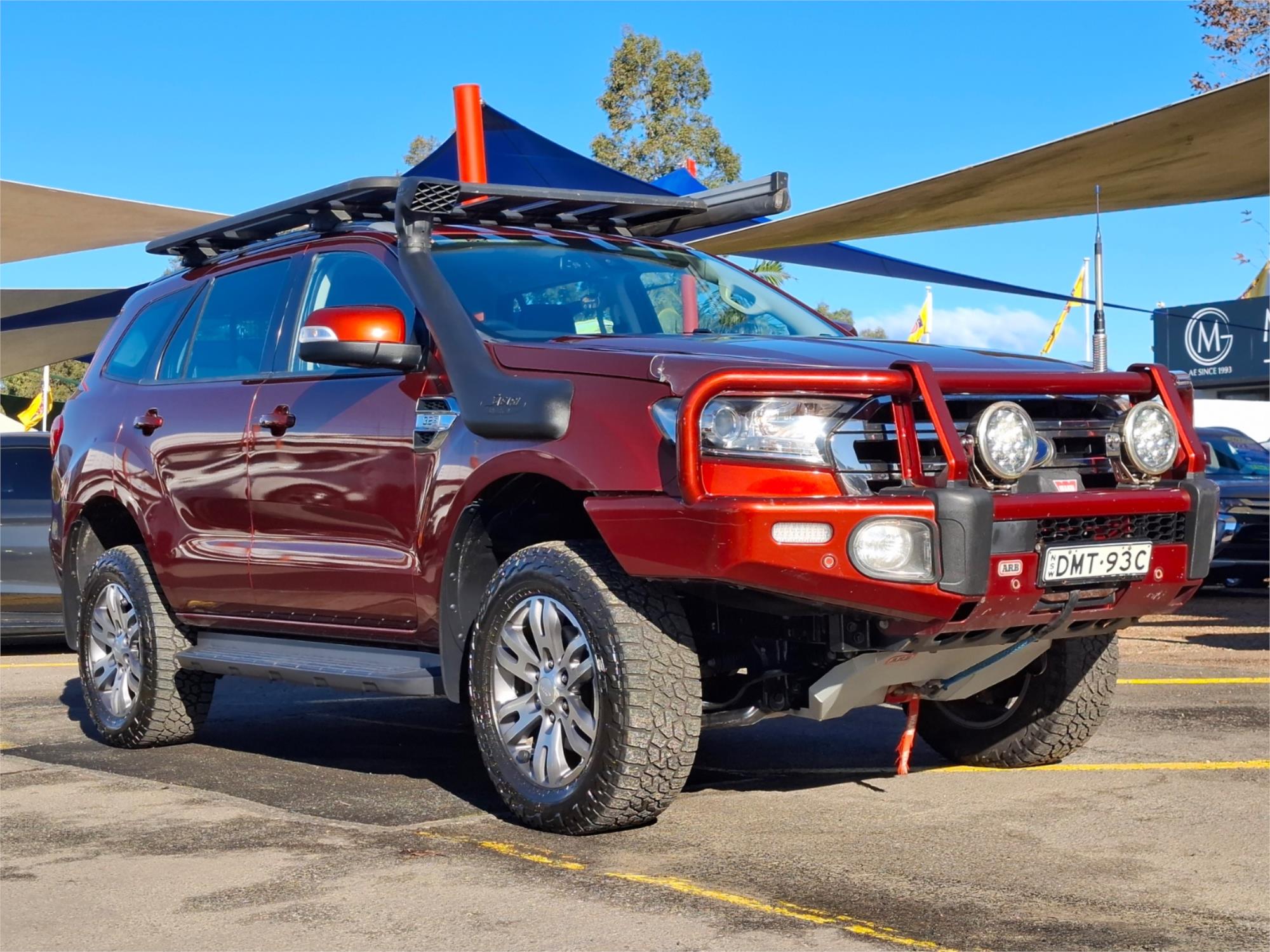 2016 FORD EVEREST UA MY17 TREND 6 SP AUTOMATIC 4D WAGON