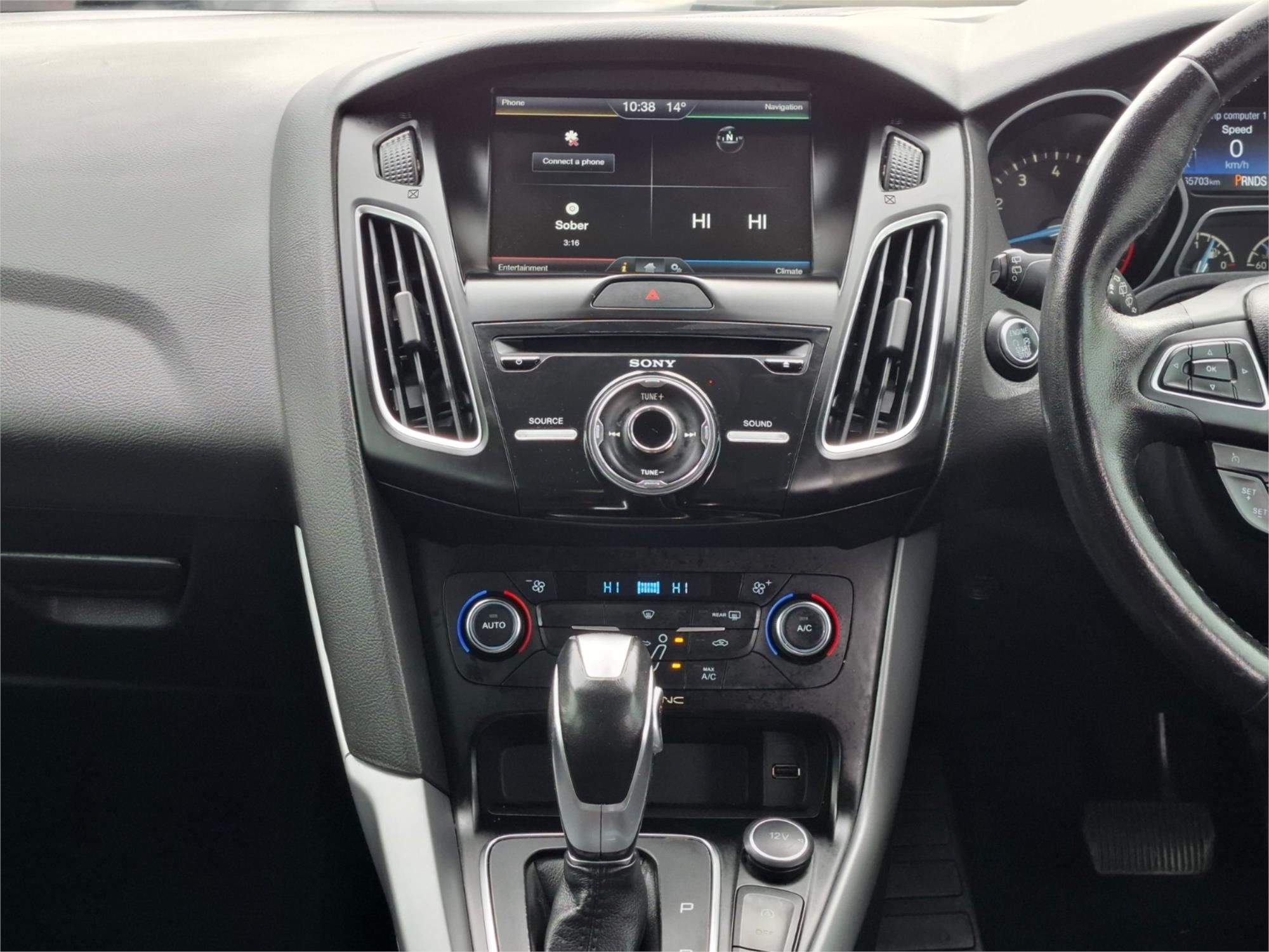 2016 FORD FOCUS LZ SPORT 6 SP AUTOMATIC 5D HATCHBACK