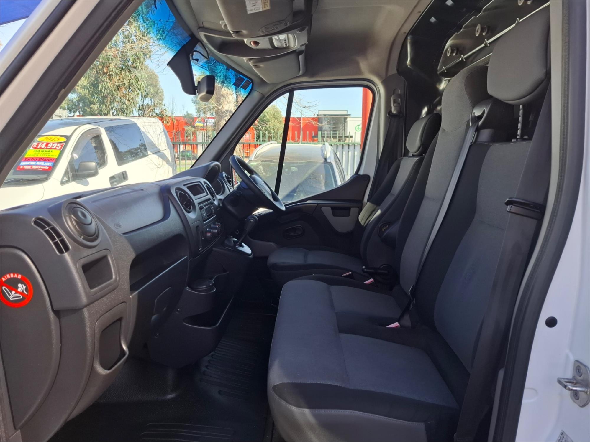 2016 RENAULT MASTER X62 MY15 (NBI) LWB MID 6 SP AUTOMATED MANUAL VAN