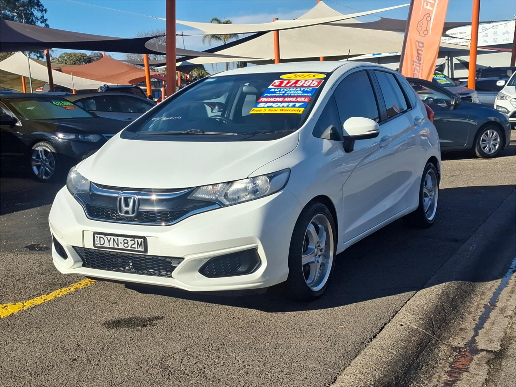 2018 HONDA JAZZ GK MY18 VTi CONTINUOUS VARIABLE 5D HATCHBACK