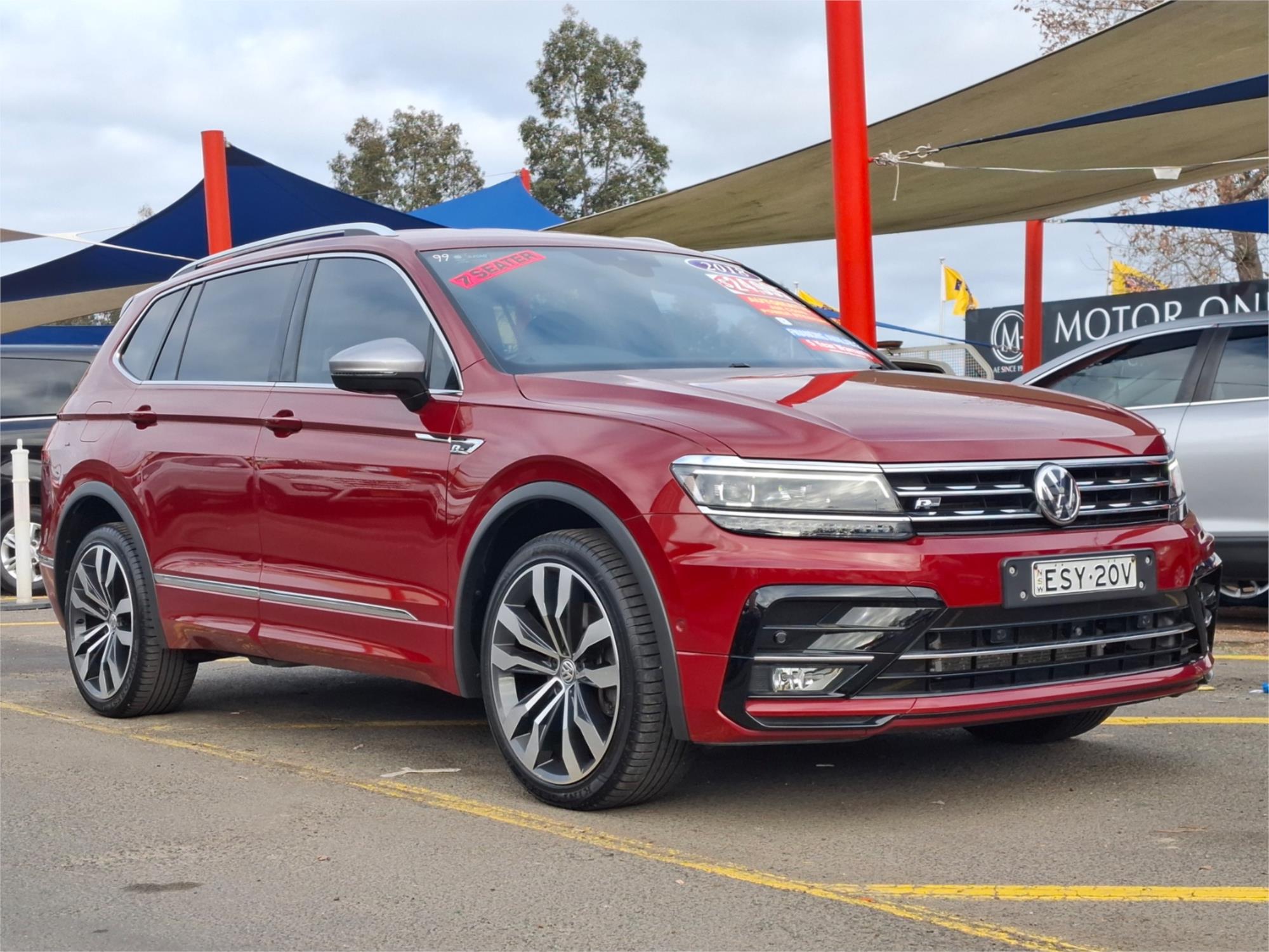2018 VOLKSWAGEN TIGUAN 5NA MY18 162 TSI HIGHLINE 7 SP AUTO DIRECT SHIFT 4D WAGON