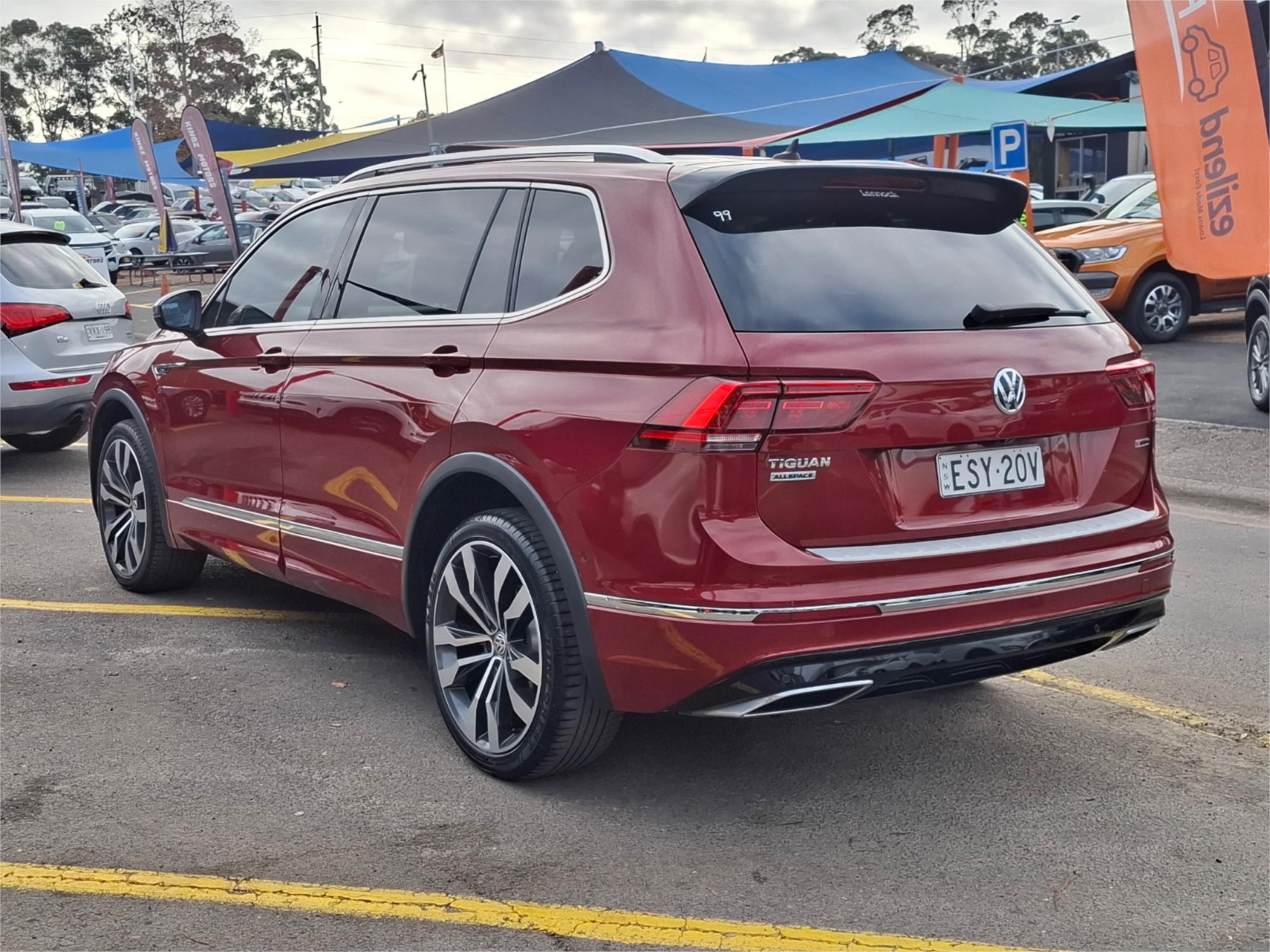 2018 VOLKSWAGEN TIGUAN 5NA MY18 162 TSI HIGHLINE 7 SP AUTO DIRECT SHIFT 4D WAGON
