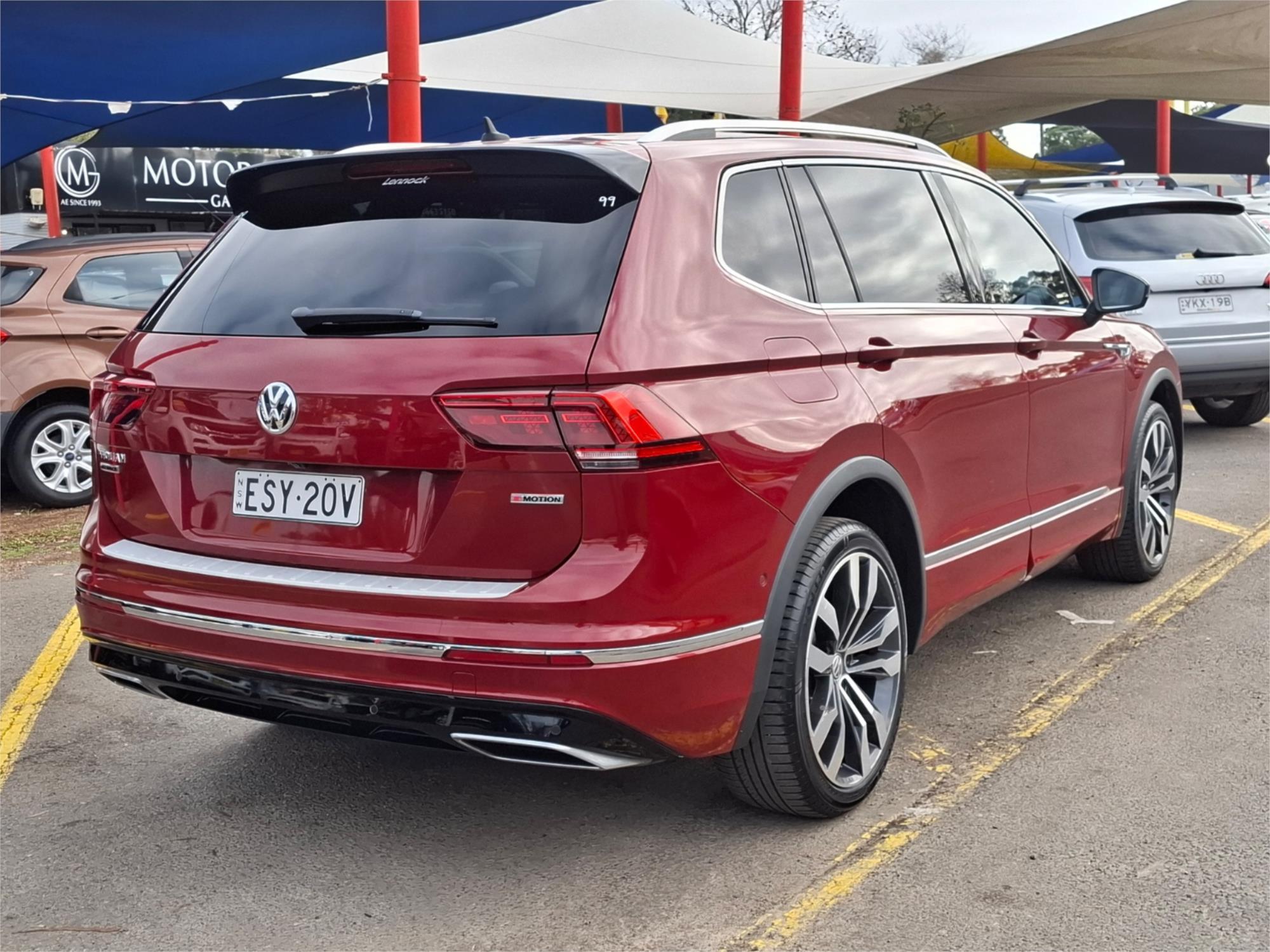 2018 VOLKSWAGEN TIGUAN 5NA MY18 162 TSI HIGHLINE 7 SP AUTO DIRECT SHIFT 4D WAGON