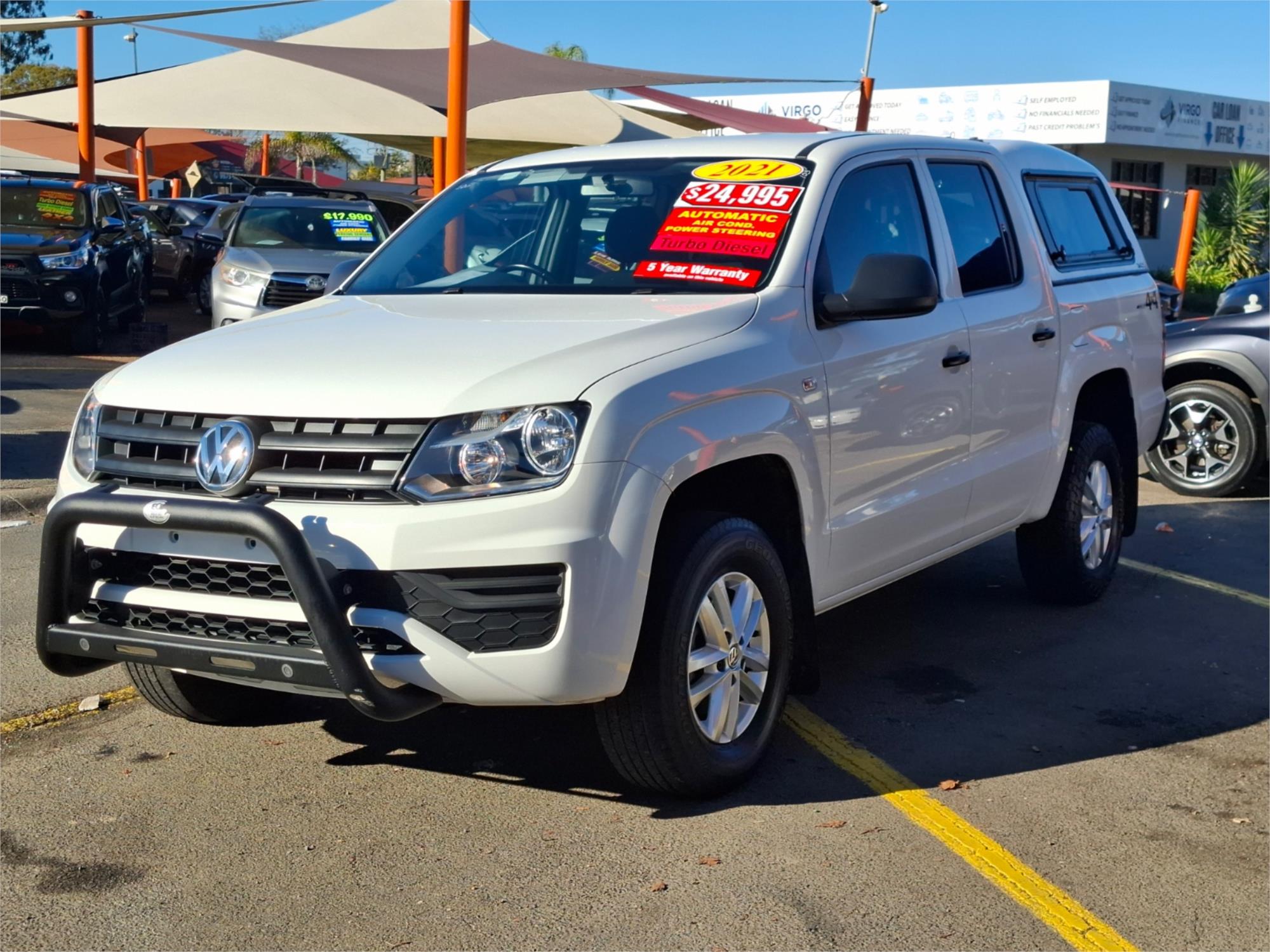 2021 VOLKSWAGEN AMAROK 2H MY20 TDI420 CORE 4MOTION (4x4) 8 SP AUTOMATIC DUAL C/CHAS