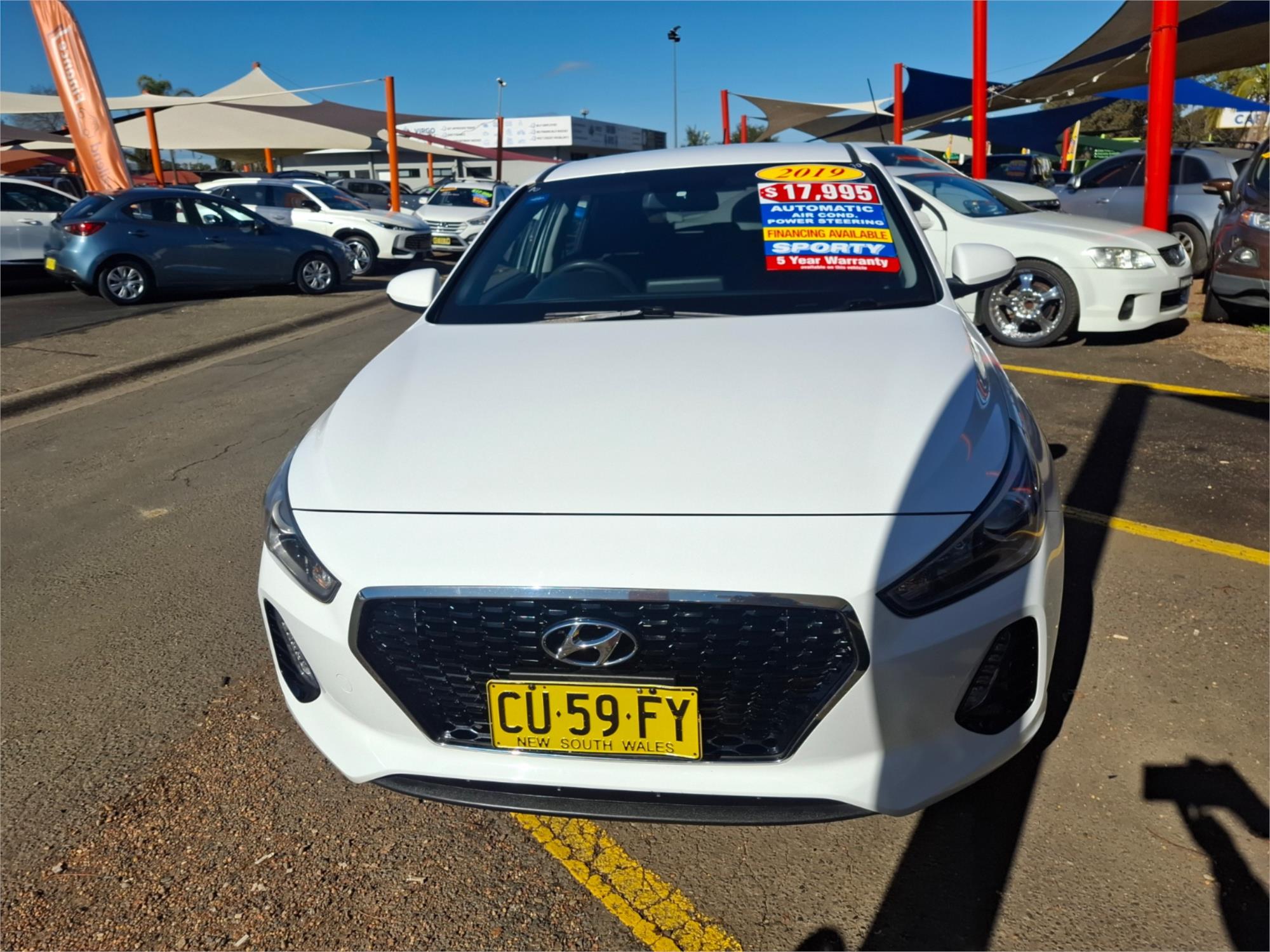 2019 HYUNDAI i30 PD MY19 GO 6 SP AUTOMATIC 4D HATCHBACK