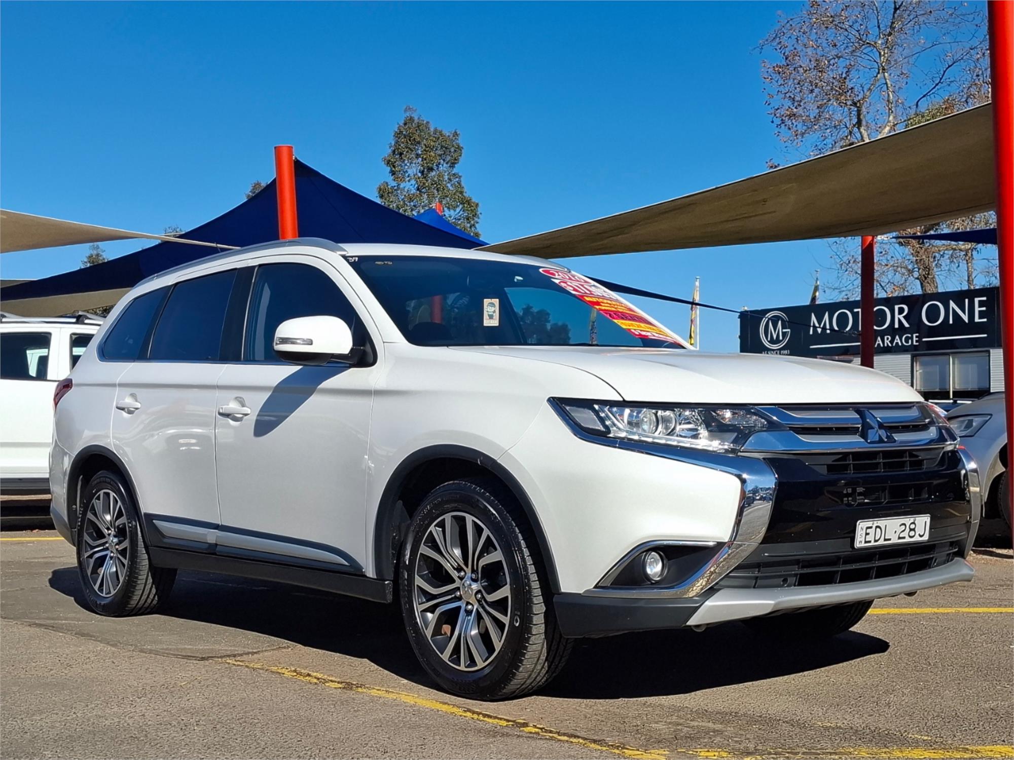 2016 MITSUBISHI OUTLANDER ZK MY16 XLS (4x4) CONTINUOUS VARIABLE 4D WAGON