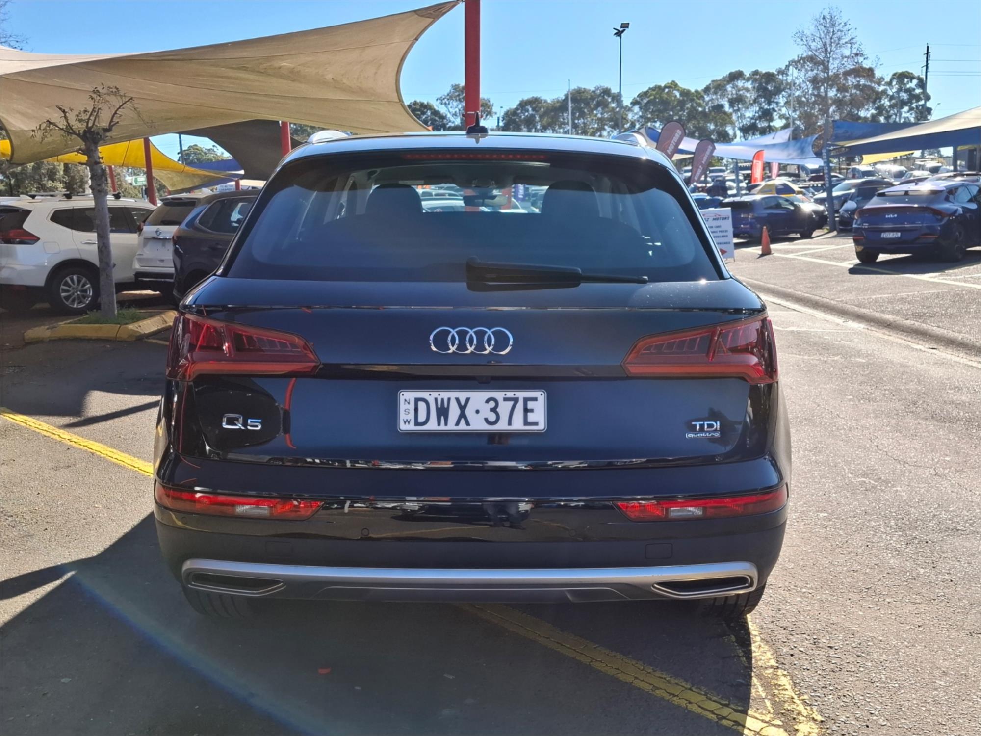 2017 AUDI Q5 FY MY17 2.0 TDI QUATTRO S LINE BLACK 7 SP AUTO S-TRONIC 4D WAGON