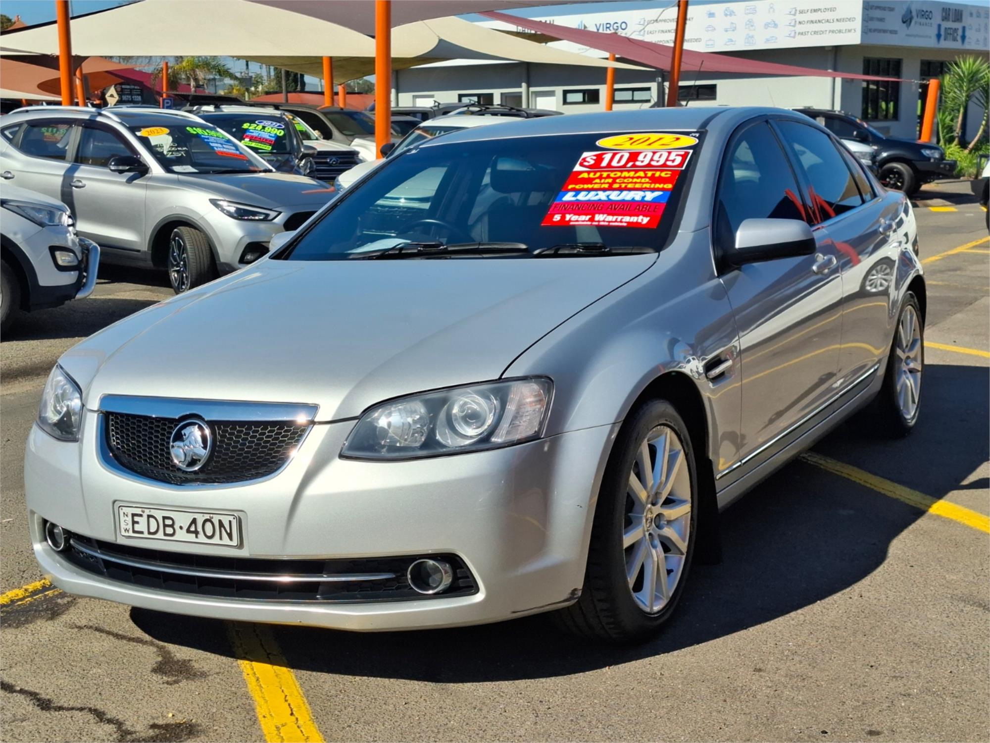 2012 HOLDEN CALAIS VE II MY12 6 SP AUTOMATIC 4D SEDAN