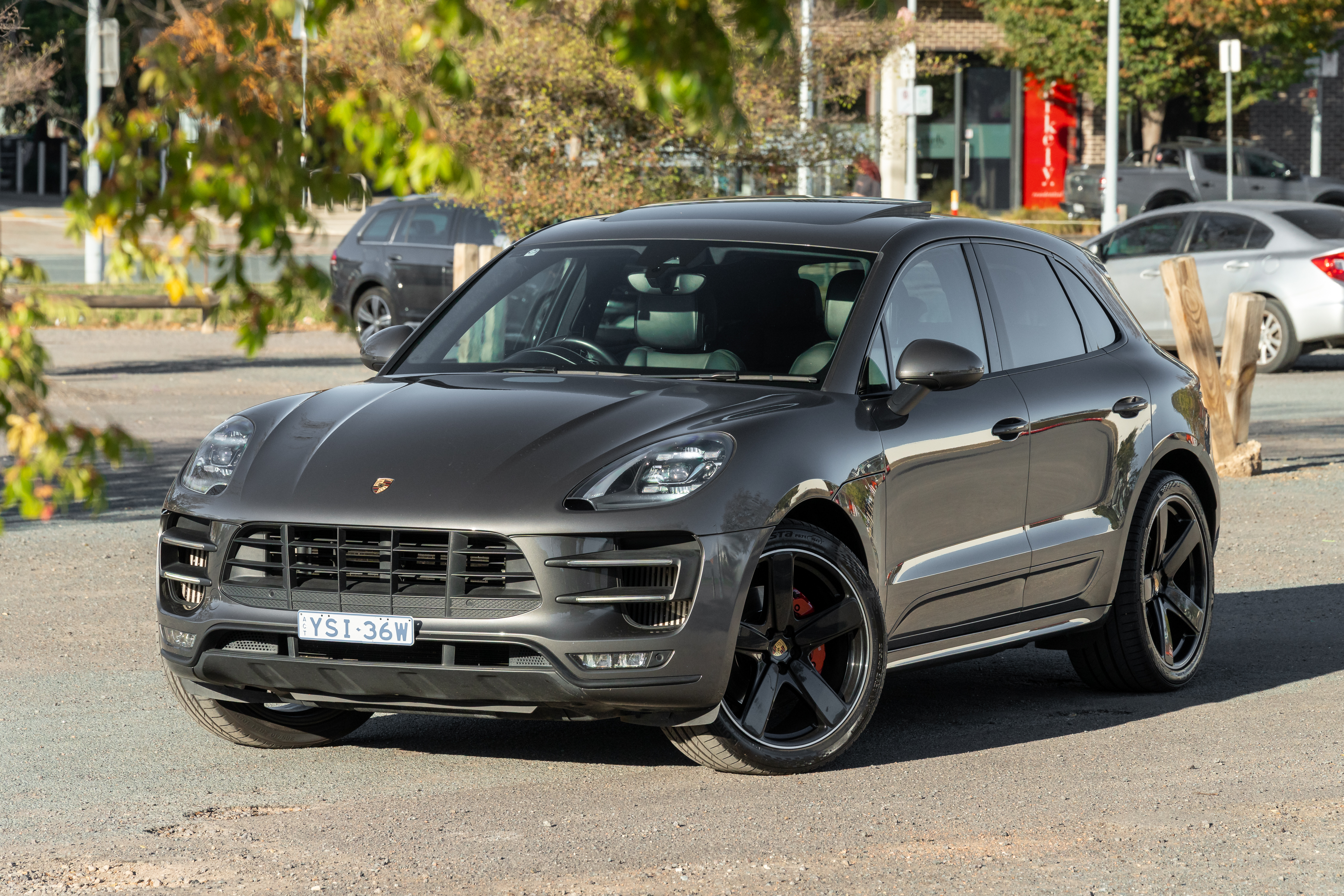 2017 PORSCHE MACAN 95B MY18 TURBO 7 SP AUTO DUAL CLUTCH 4D WAGON