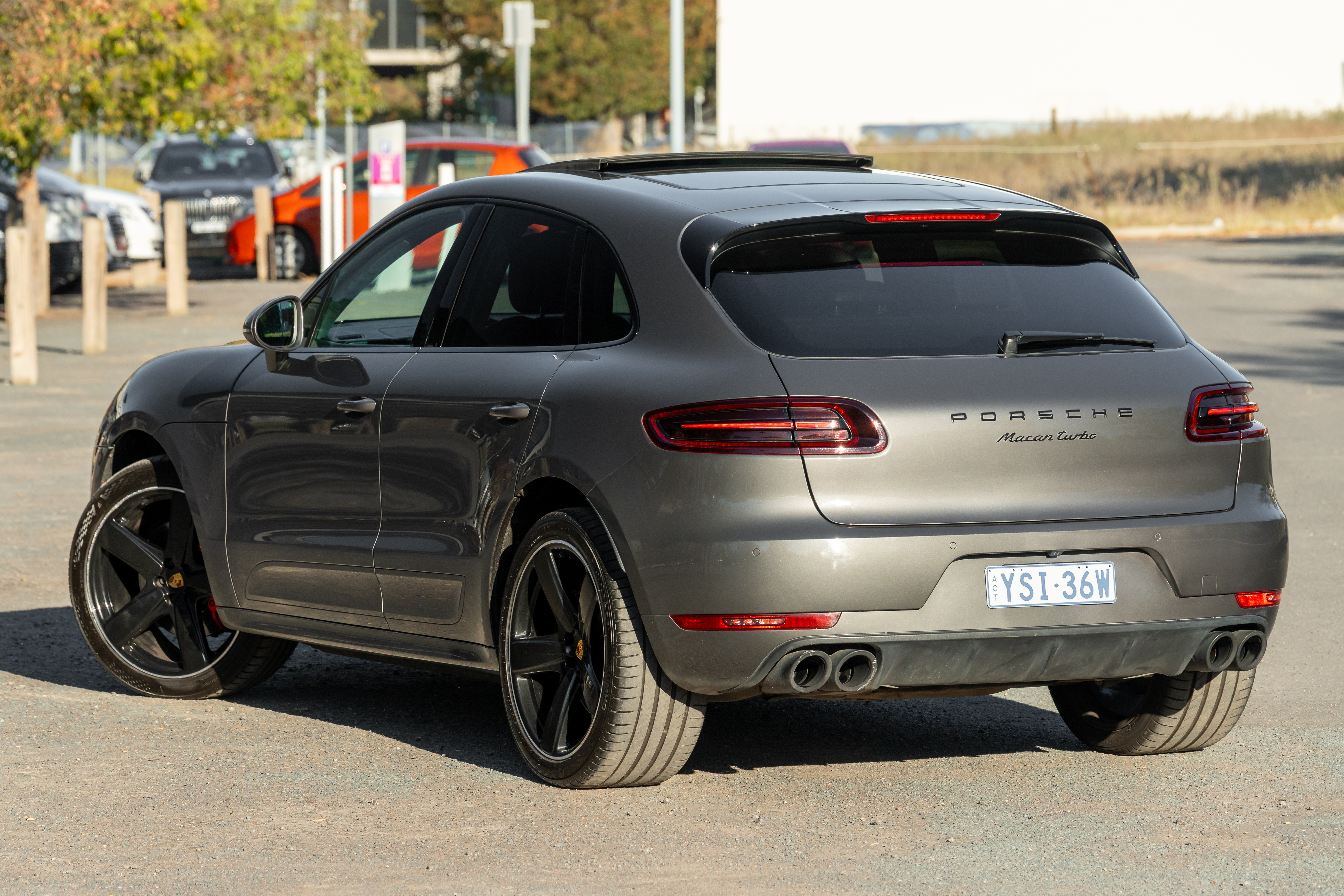 2017 PORSCHE MACAN 95B MY18 TURBO 7 SP AUTO DUAL CLUTCH 4D WAGON
