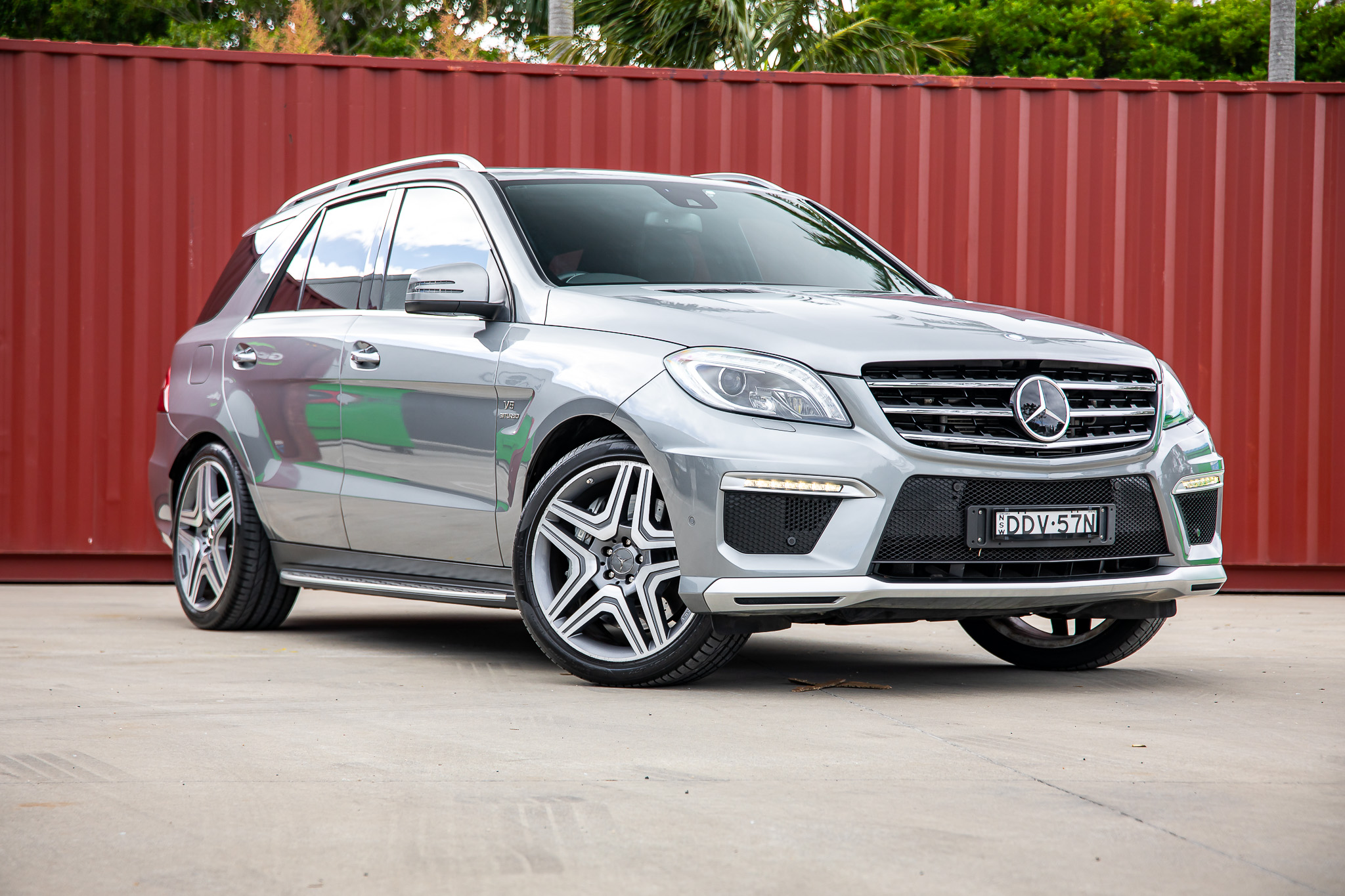 6/2012 MERCEDES-BENZ ML 166 63 AMG (4x4) 7 SP AUTOMATIC 4D WAGON