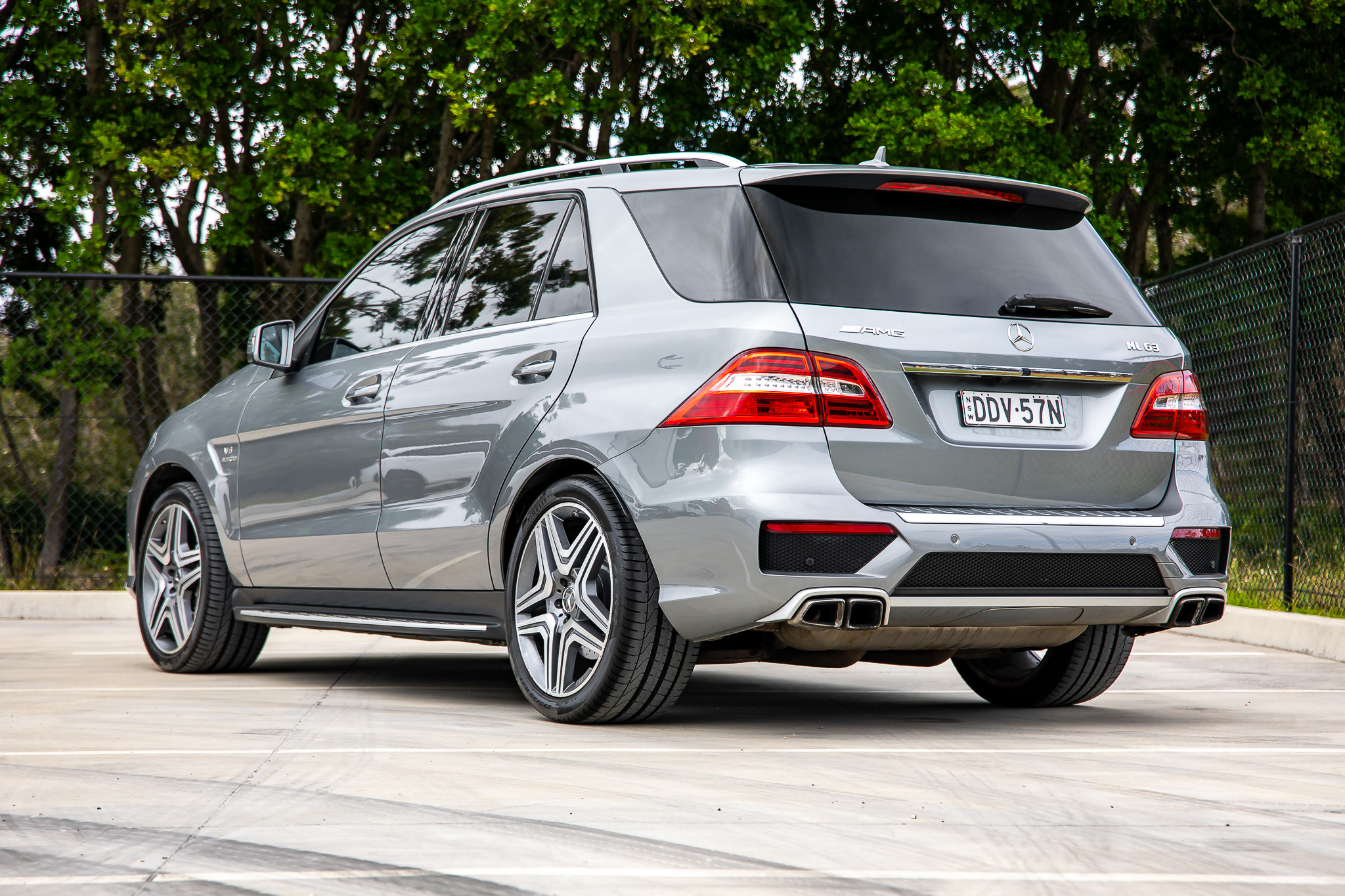 6/2012 MERCEDES-BENZ ML 166 63 AMG (4x4) 7 SP AUTOMATIC 4D WAGON