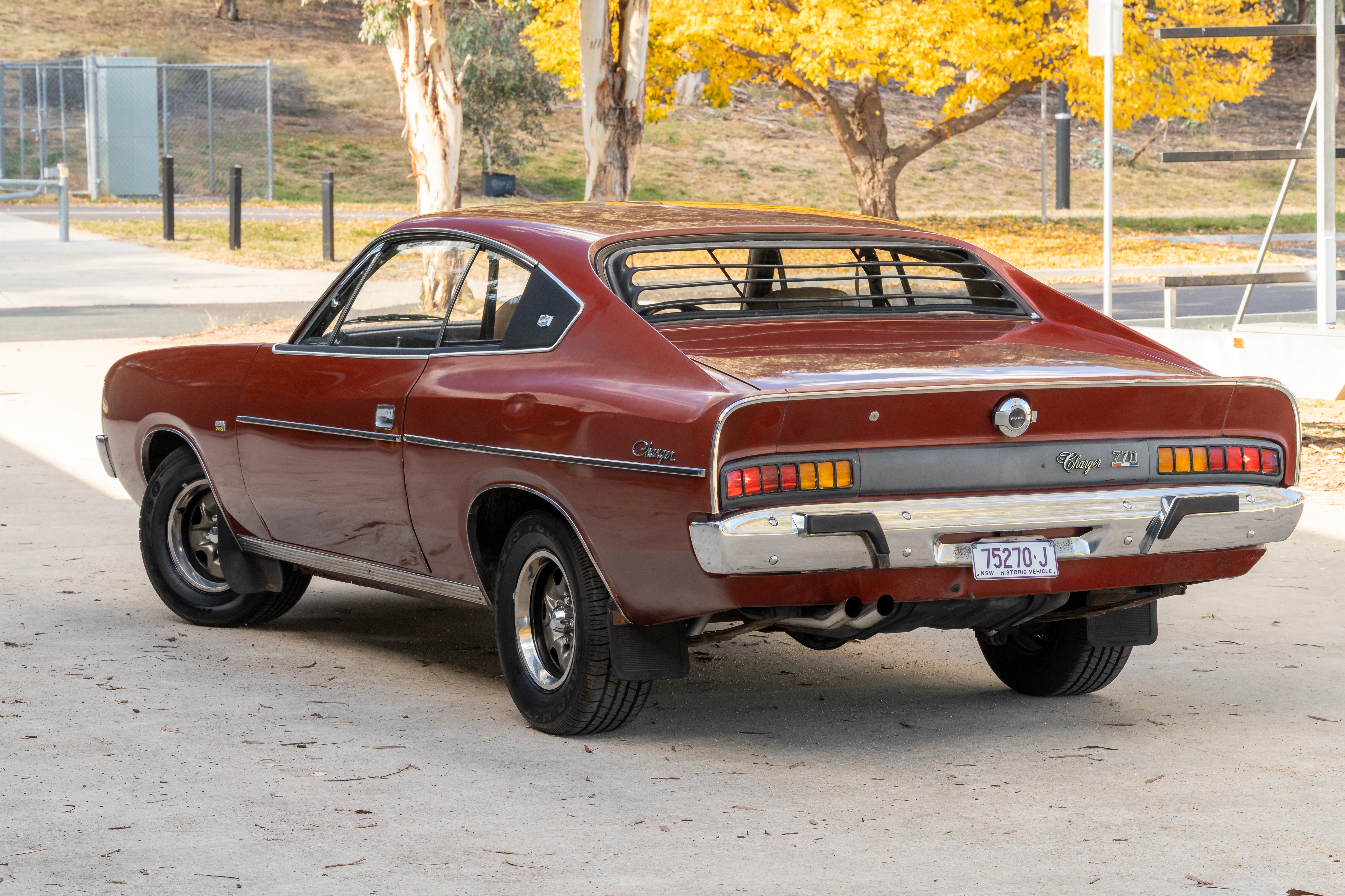 11/1972 CHRYSLER VALIANT CHARGER VH 3 SP AUTOMATIC 2D COUPE