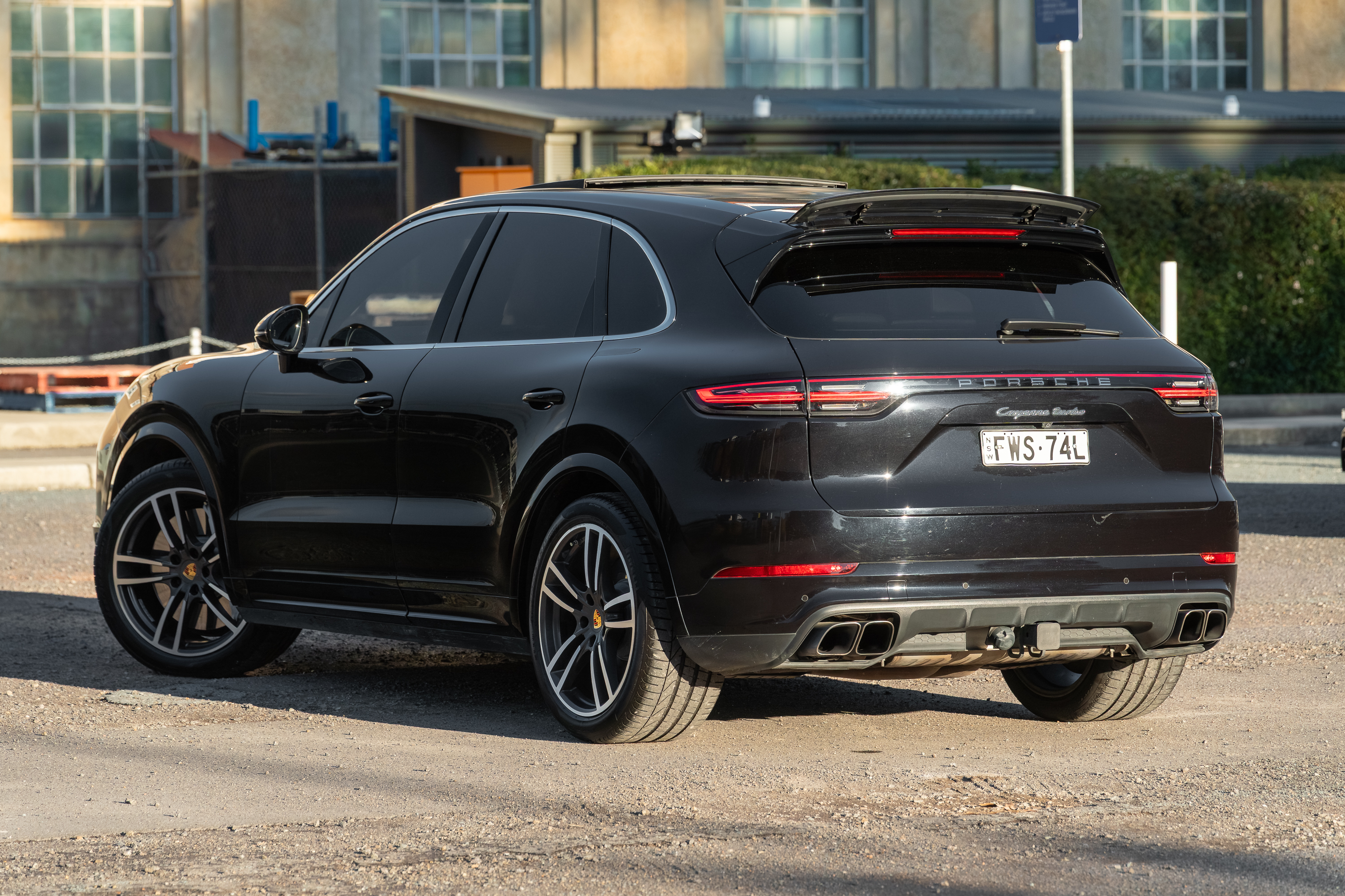 8/2018 PORSCHE CAYENNE 92YA MY19 TURBO 8 SP AUTOMATIC TIPTRONIC 4D WAGON