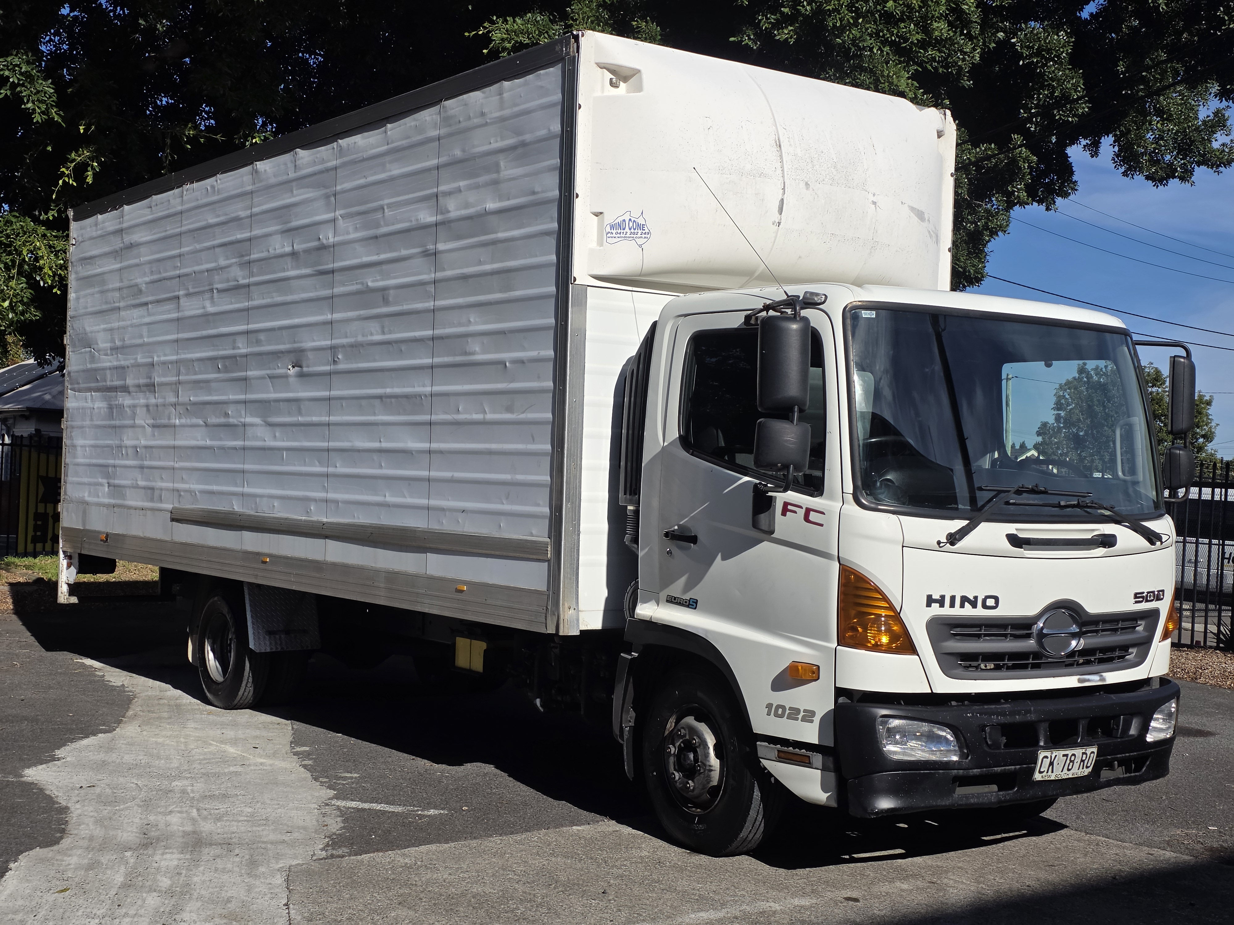 2016 HINO 500 FC7J FC1022 LWB 6 SP MANUAL PANTECH