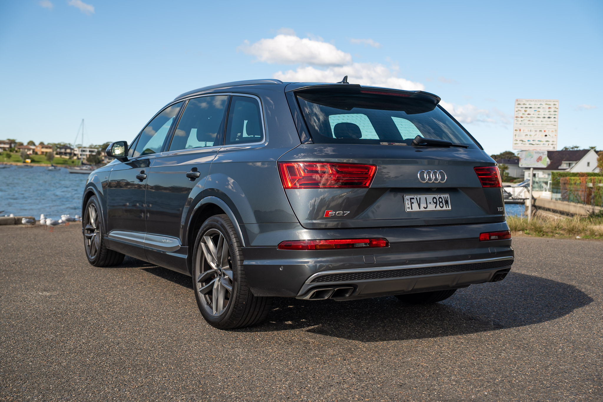07/2017 AUDI SQ7 4M MY18 4.0 TDI V8 QUATTRO 8 SP AUTOMATIC TIPTRONIC 4D WAGON