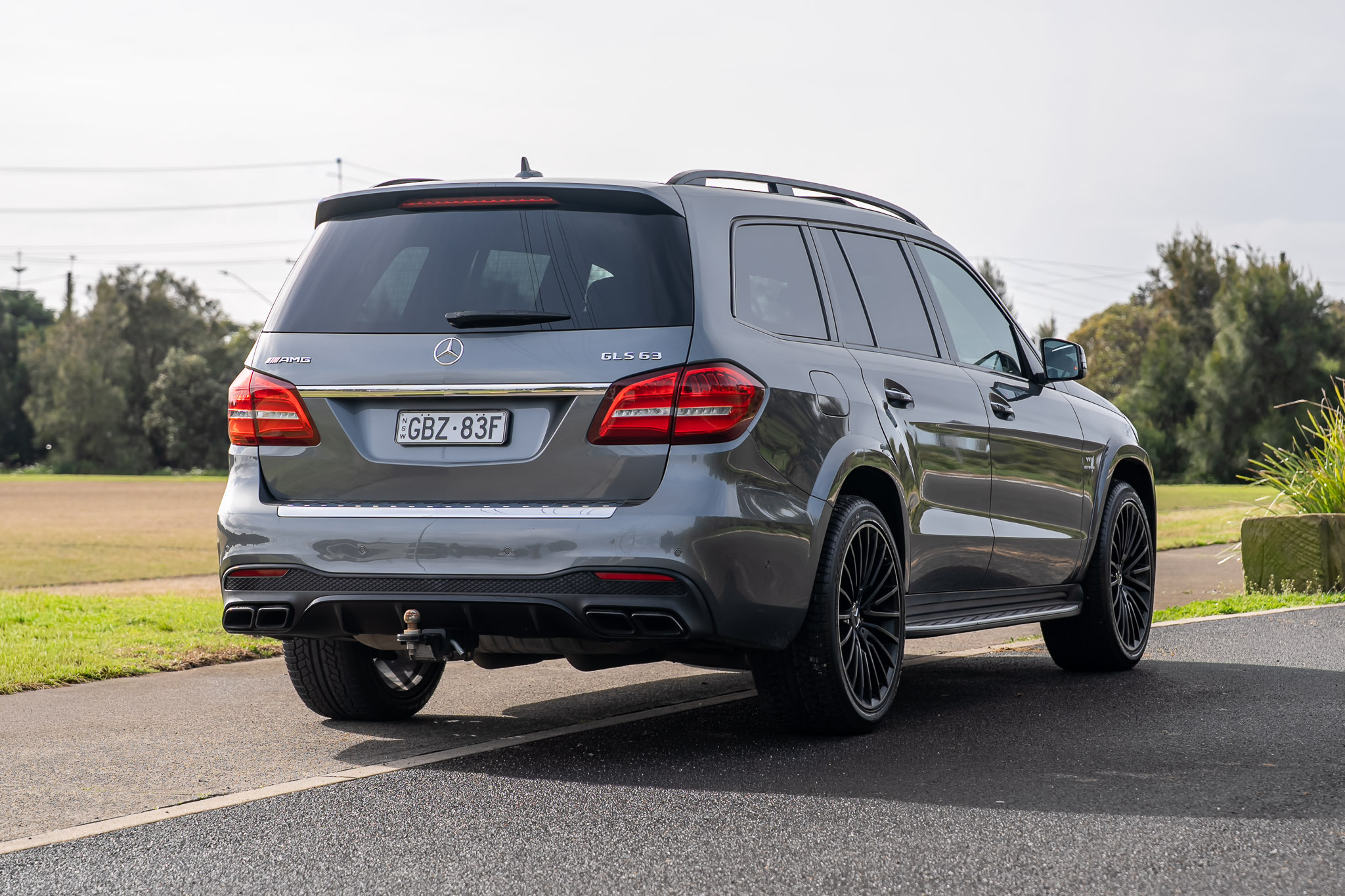 06/2018 MERCEDES-AMG GLS X166 MY17 63 4MATIC 7 SP AUTOMATIC G-TRONIC 4D WAGON