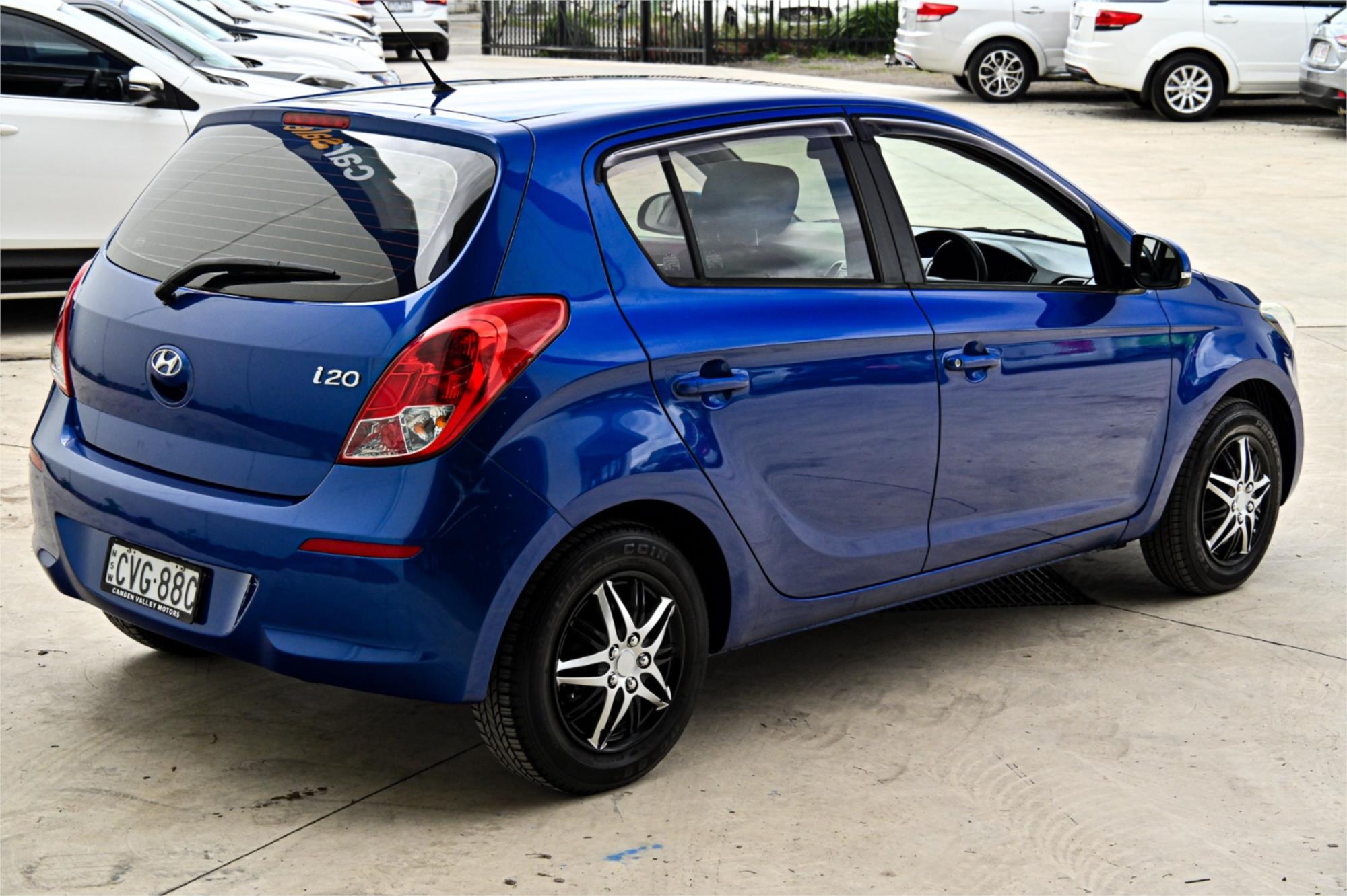 2014 HYUNDAI i20 PB MY14 ACTIVE 4 SP AUTOMATIC 3D HATCHBACK