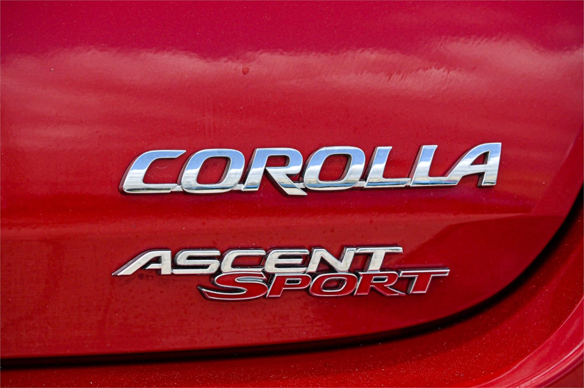 2013 TOYOTA COROLLA ZRE182R ASCENT CVT AUTO 7 SP SEQUENTIAL 5D HATCHBACK