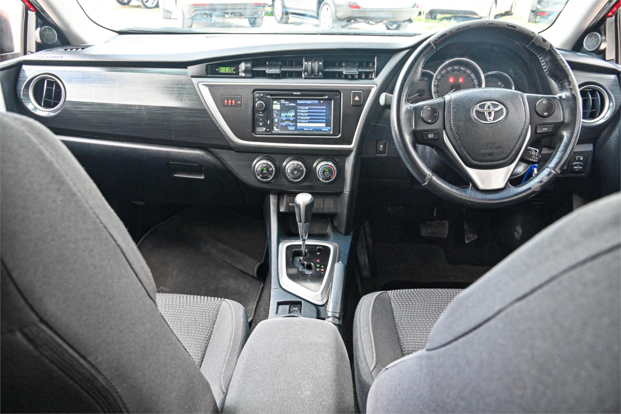 2013 TOYOTA COROLLA ZRE182R ASCENT CVT AUTO 7 SP SEQUENTIAL 5D HATCHBACK
