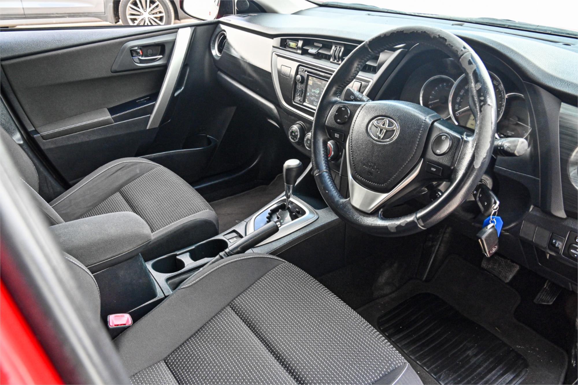 2013 TOYOTA COROLLA ZRE182R ASCENT CVT AUTO 7 SP SEQUENTIAL 5D HATCHBACK