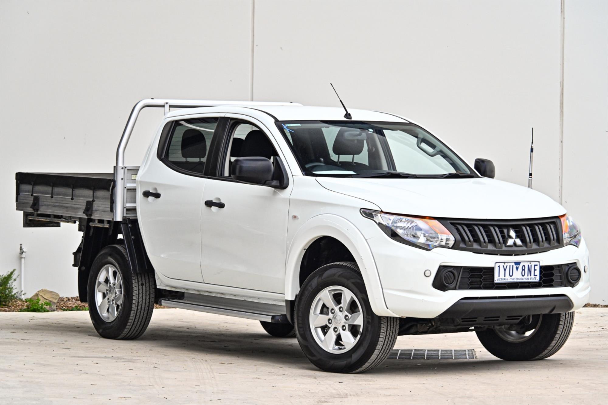 2018 MITSUBISHI TRITON MQ MY18 GLX (4x4) 6 SP MANUAL DUAL CAB UTILITY
