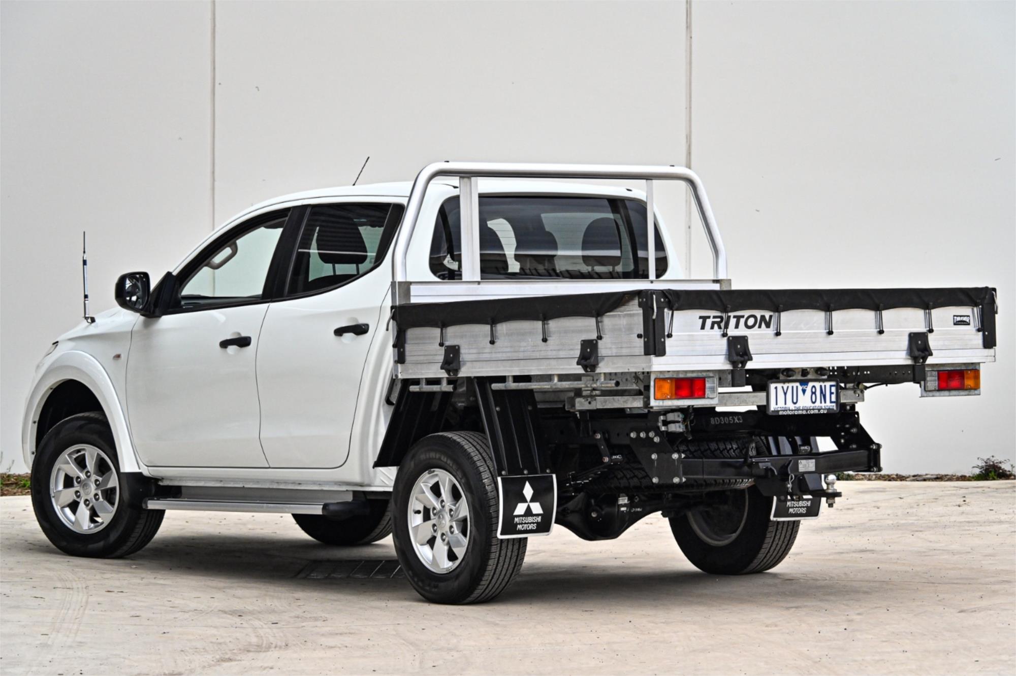 2018 MITSUBISHI TRITON MQ MY18 GLX (4x4) 6 SP MANUAL DUAL CAB UTILITY