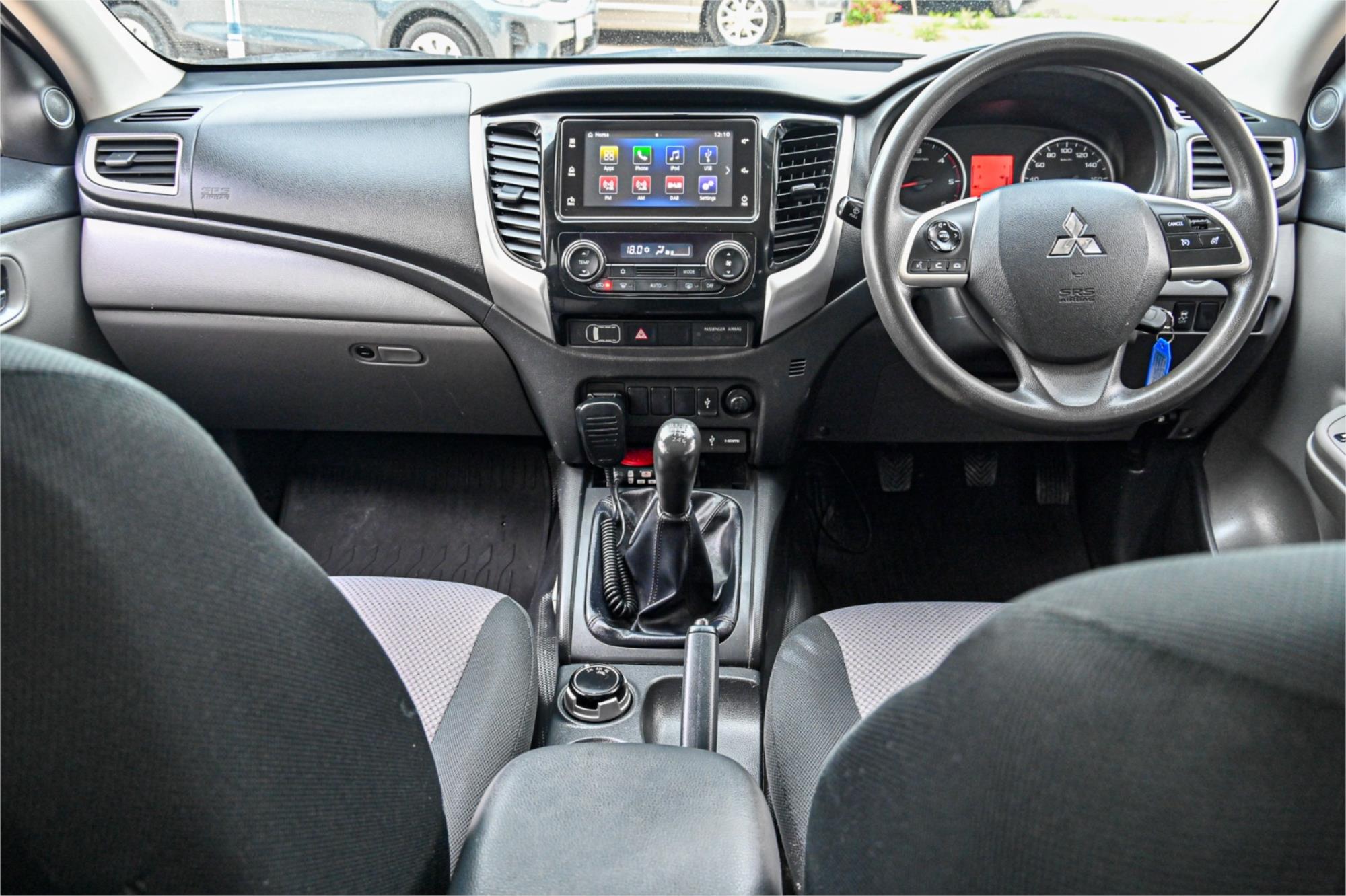 2018 MITSUBISHI TRITON MQ MY18 GLX (4x4) 6 SP MANUAL DUAL CAB UTILITY