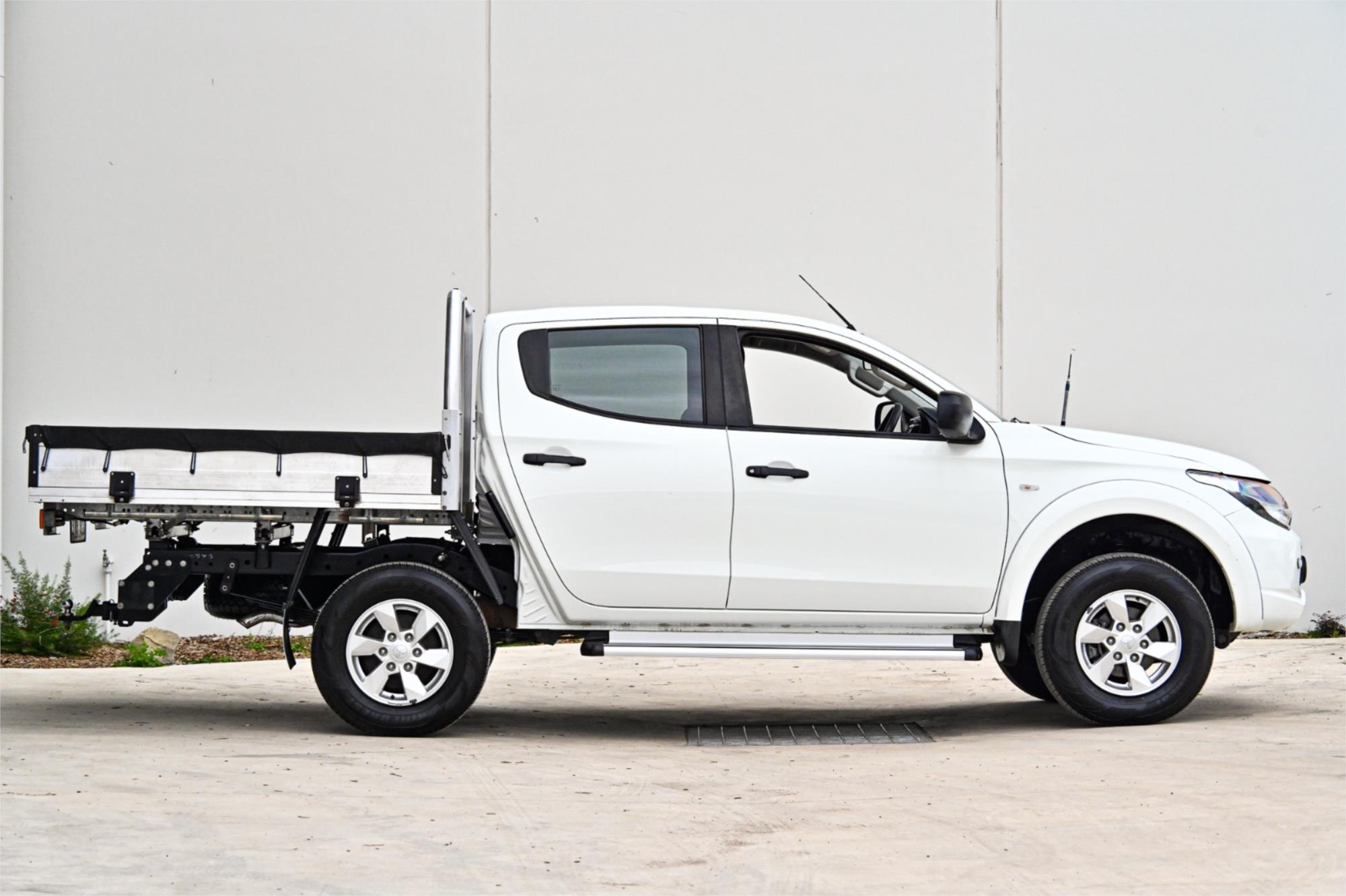 2018 MITSUBISHI TRITON MQ MY18 GLX (4x4) 6 SP MANUAL DUAL CAB UTILITY
